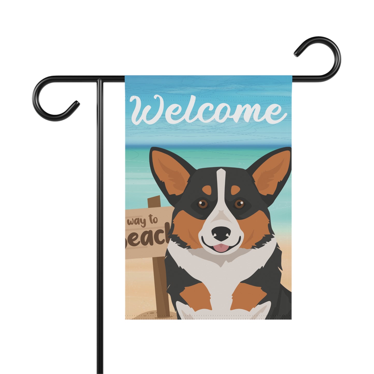Pembroke Welsh Corgi Dog Garden Flag