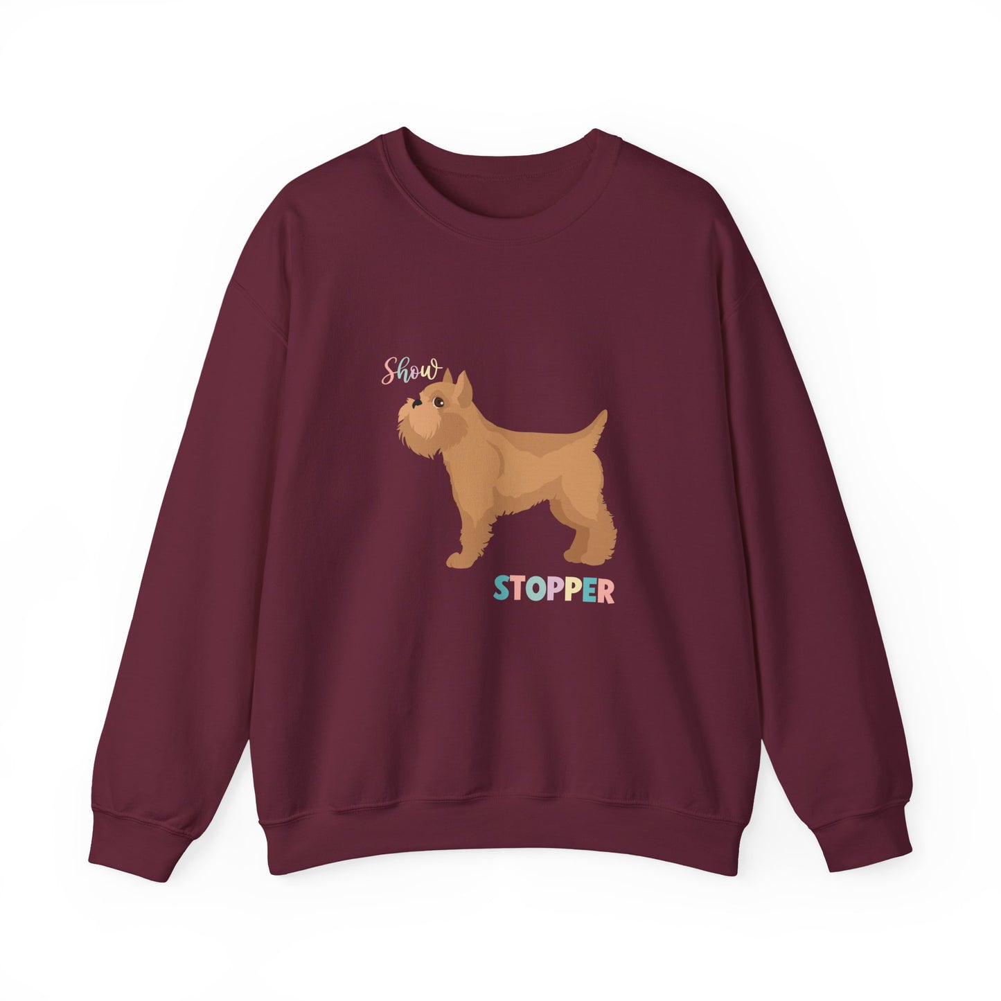 Brussels Griffion Dog Unisex Heavy Blend Crewneck Sweatshirt
