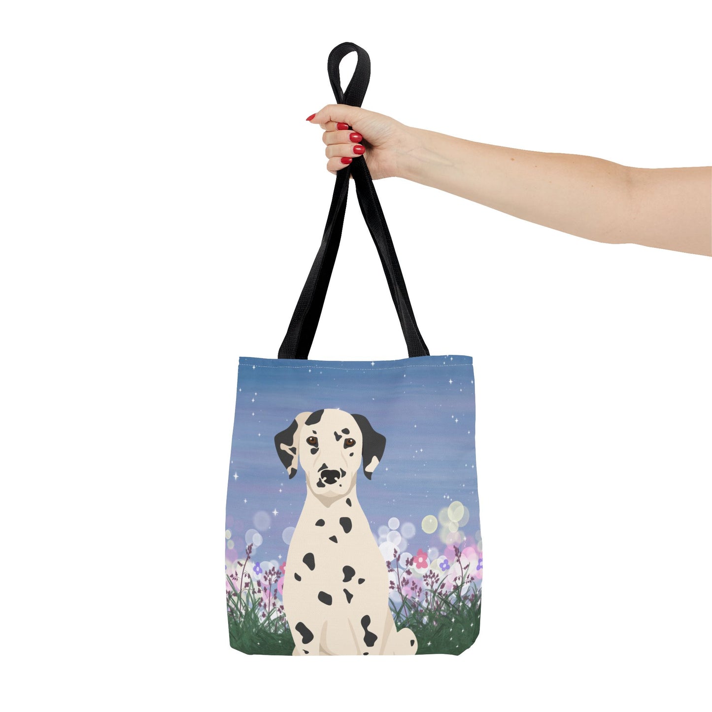 Dalmatian Dog Tote Bag 13x13