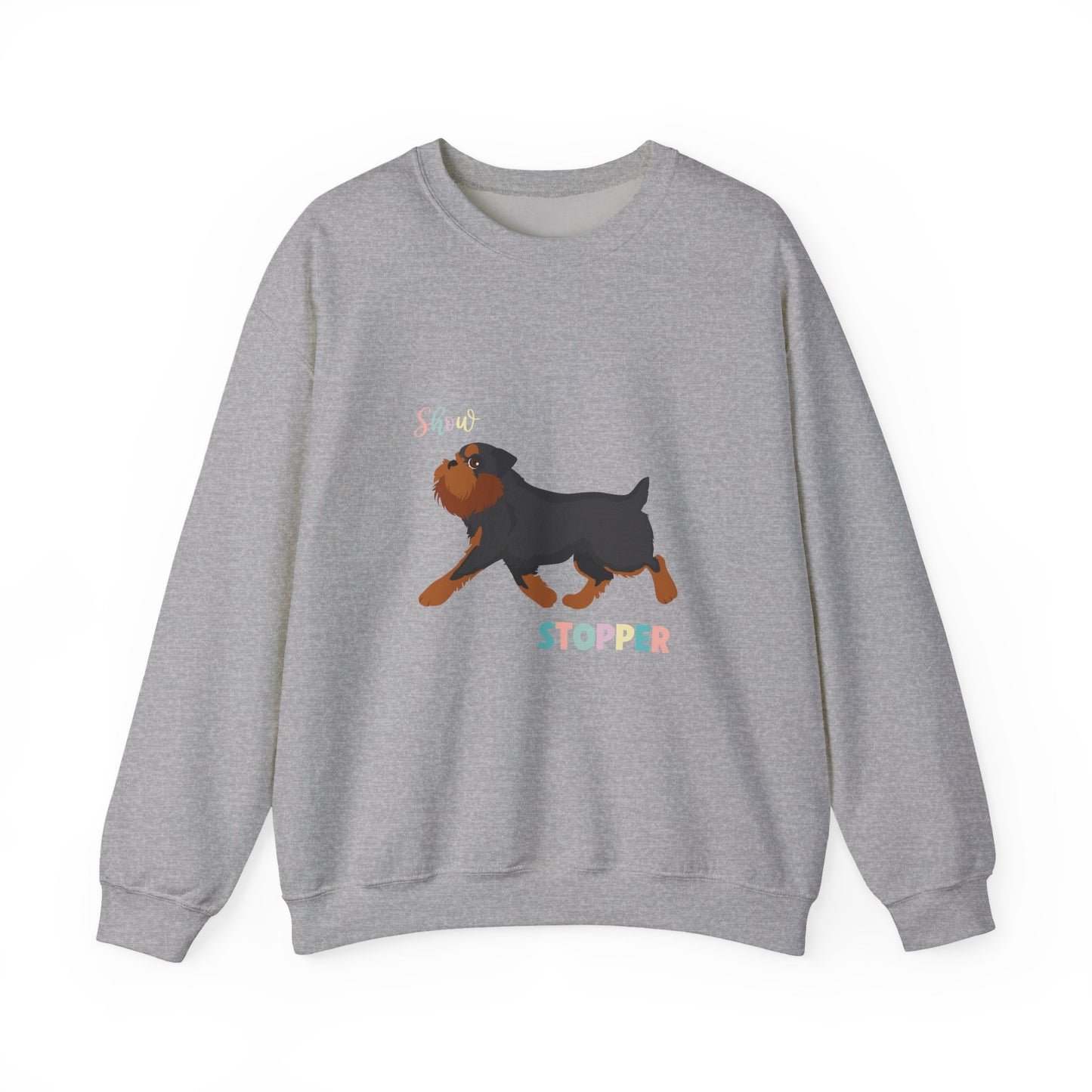 Brussels Griffion Dog Unisex Heavy Blend Crewneck Sweatshirt