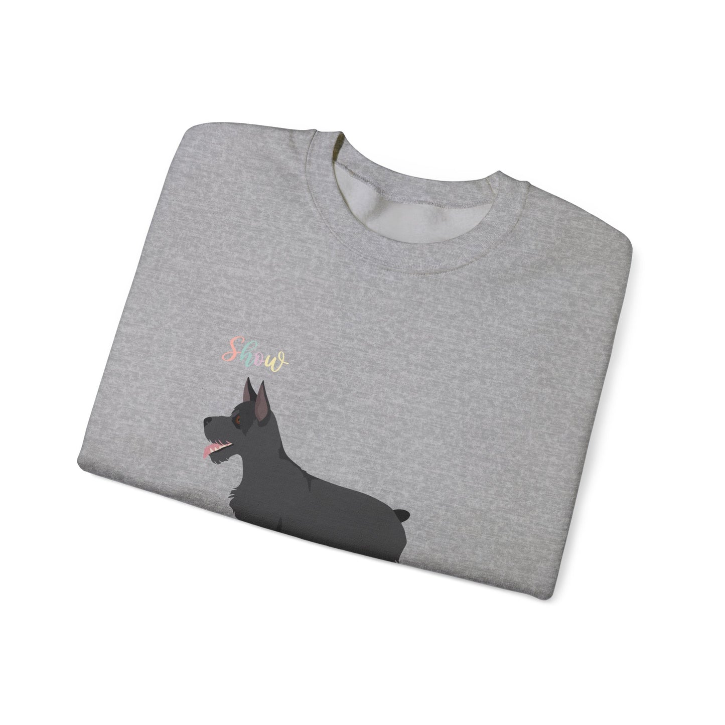 Schnauzer Dog Unisex Heavy Blend Crewneck Sweatshirt