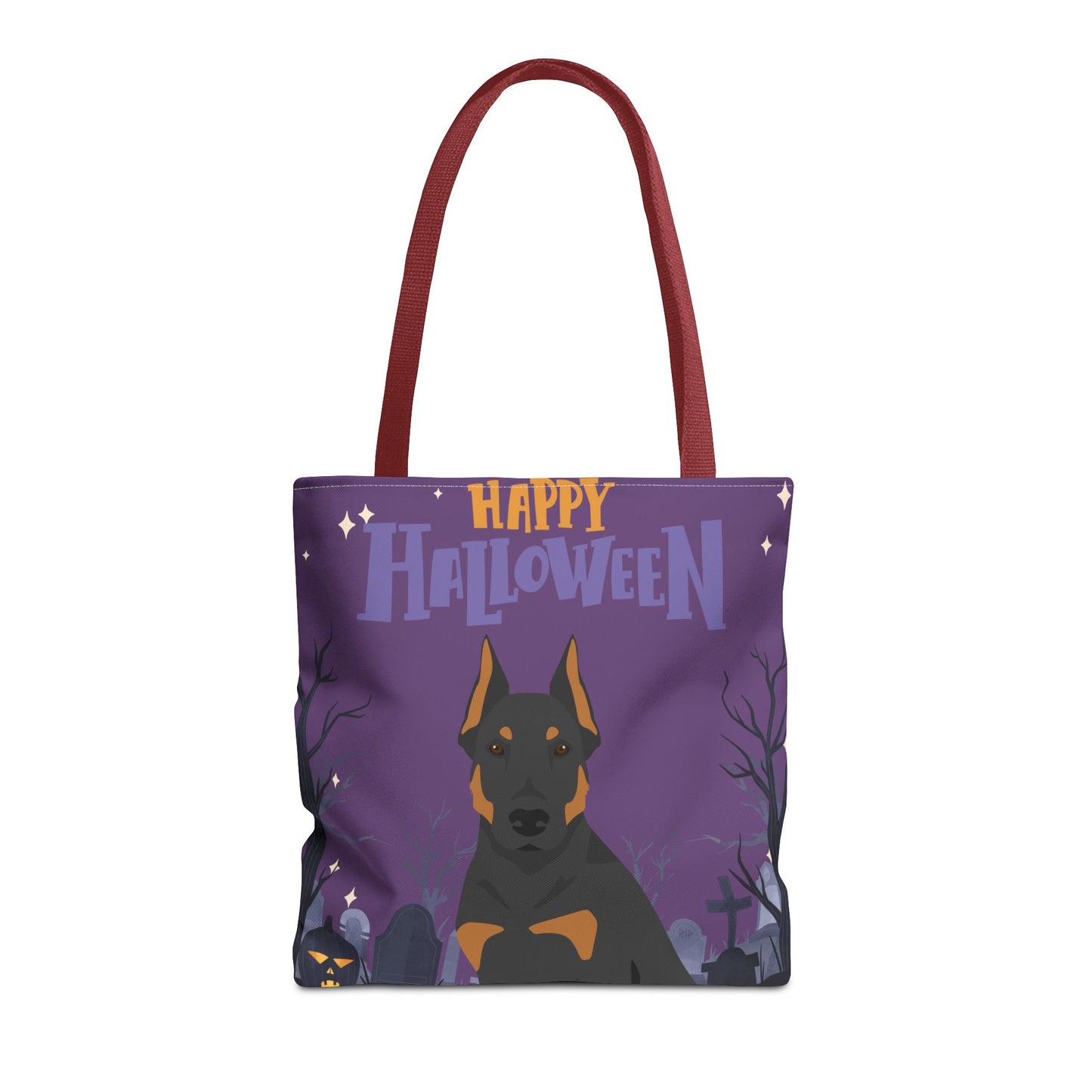 Beauceron Dog Happy Halloween Tote Bag 16x16