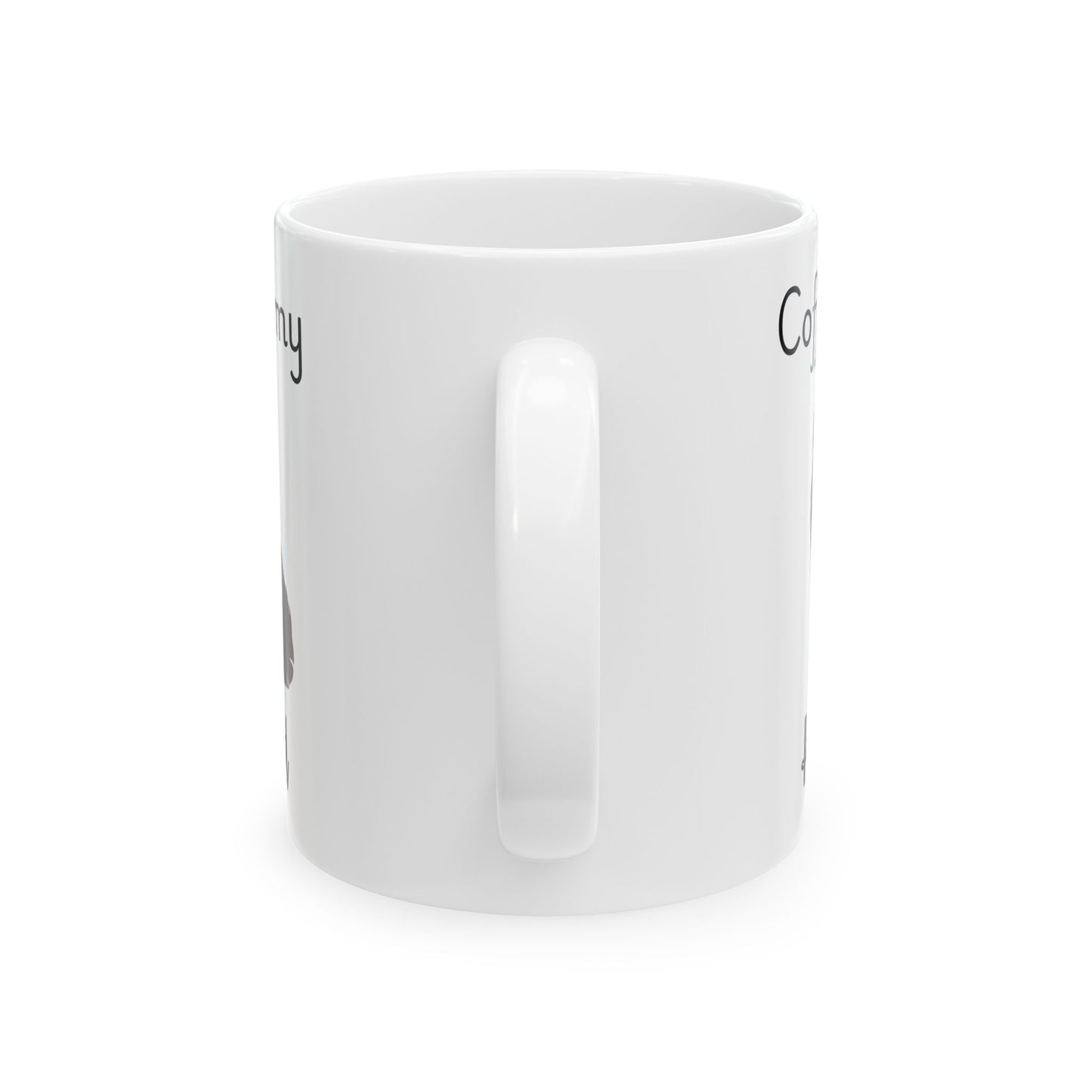Coffee and My Keeshond Ceramic Mug | Dog Lover Gift, Pet Owner Cup, Cute Mug for Dog Moms, Funny Mug for Coffee Lovers