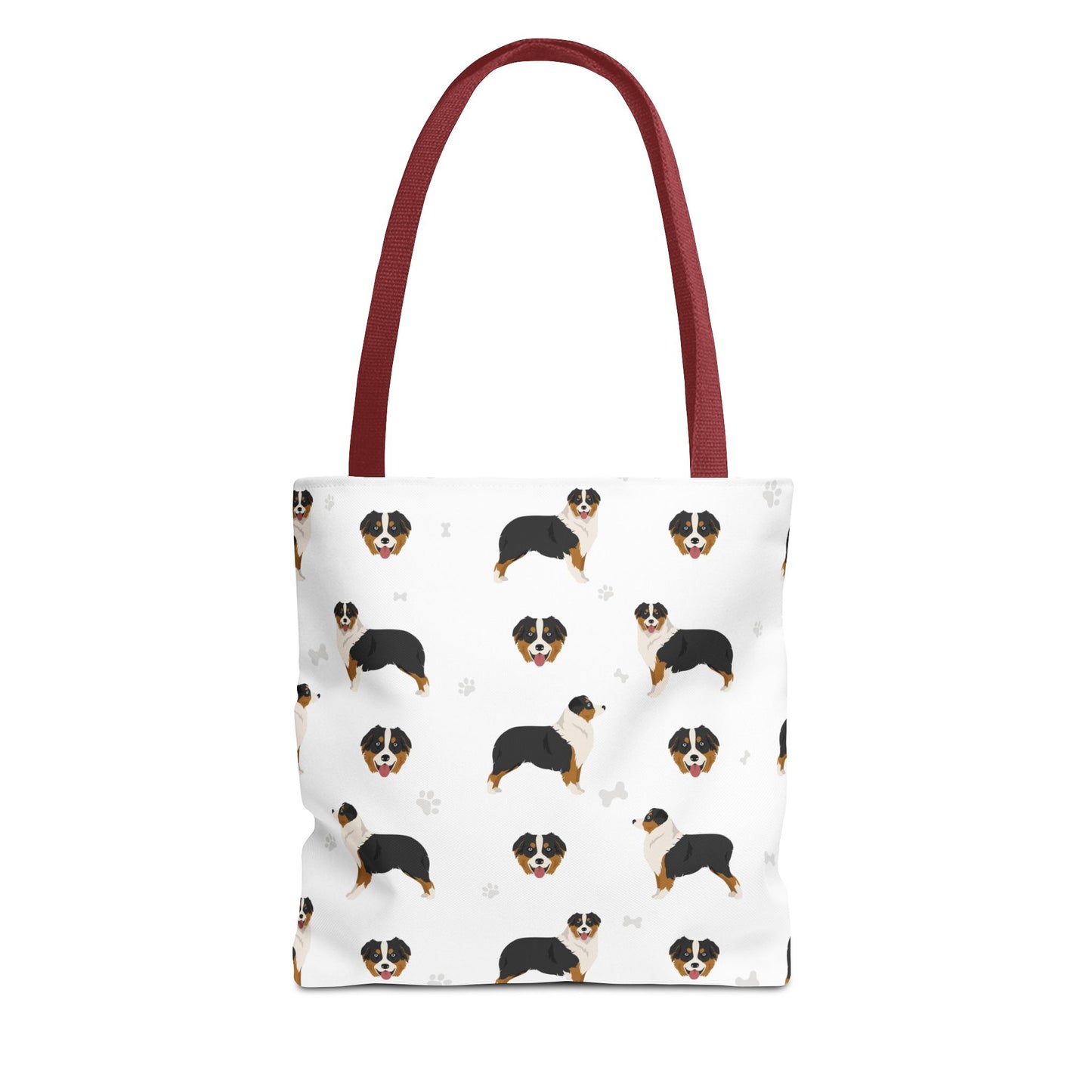 Australian Shepherd Dog Tote Bag, Aussie Dog Mom Gift