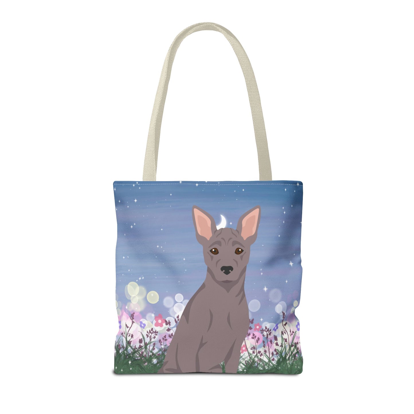 American Hairless Terrier Dog Tote Bag 16x16