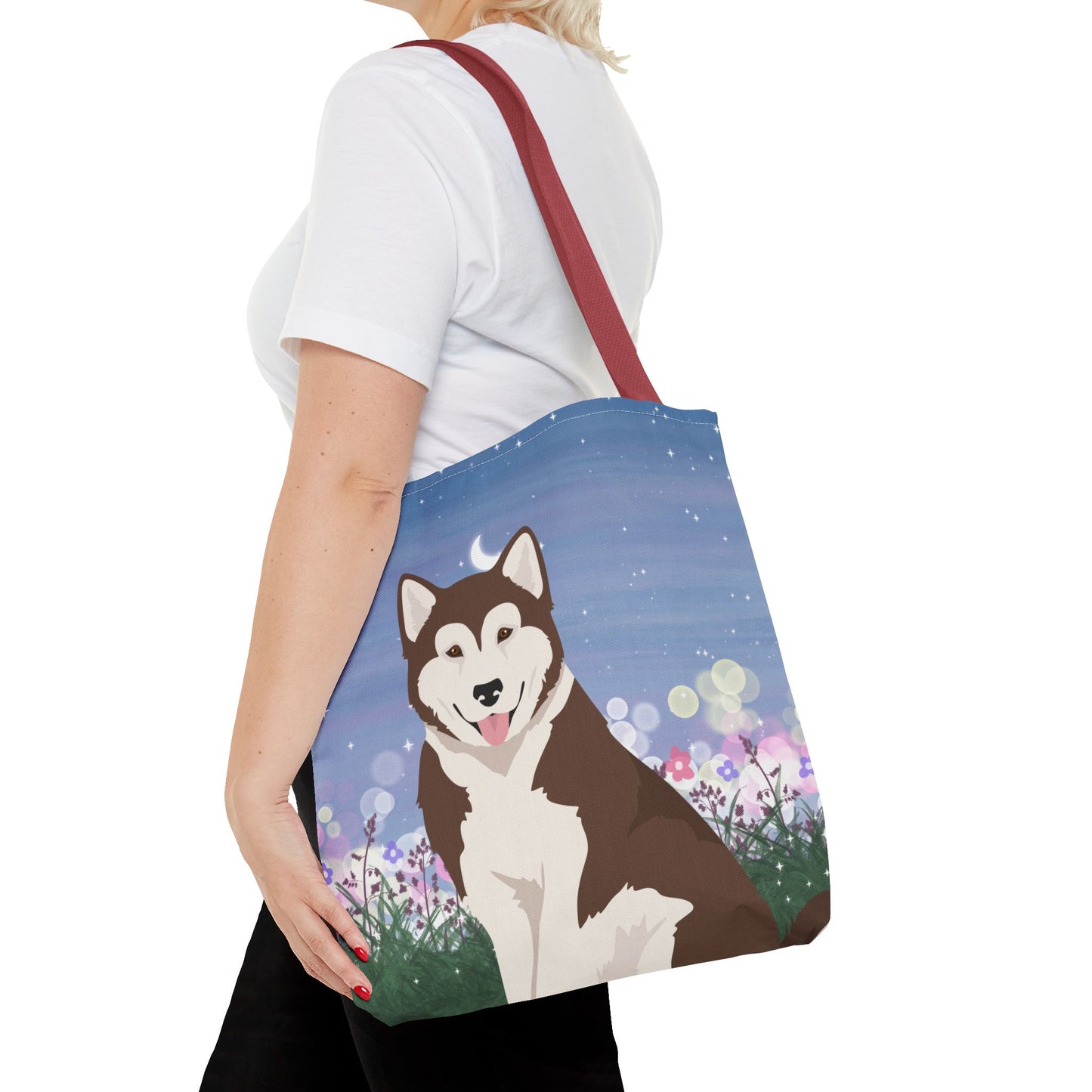 Canadian Inuit Dog Dog Tote Bag 16x16