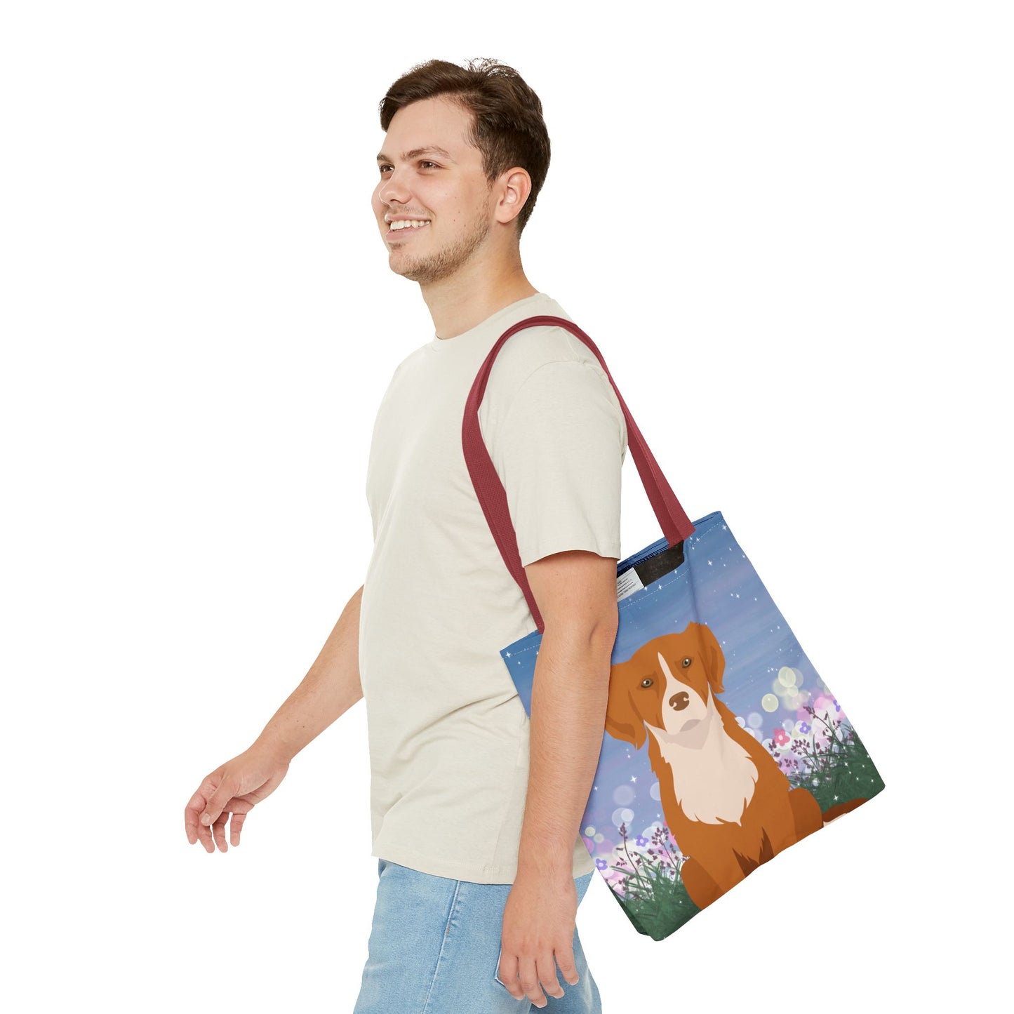 Nova scotia Duck Tolling Retriever Dog Tote Bag 16x16