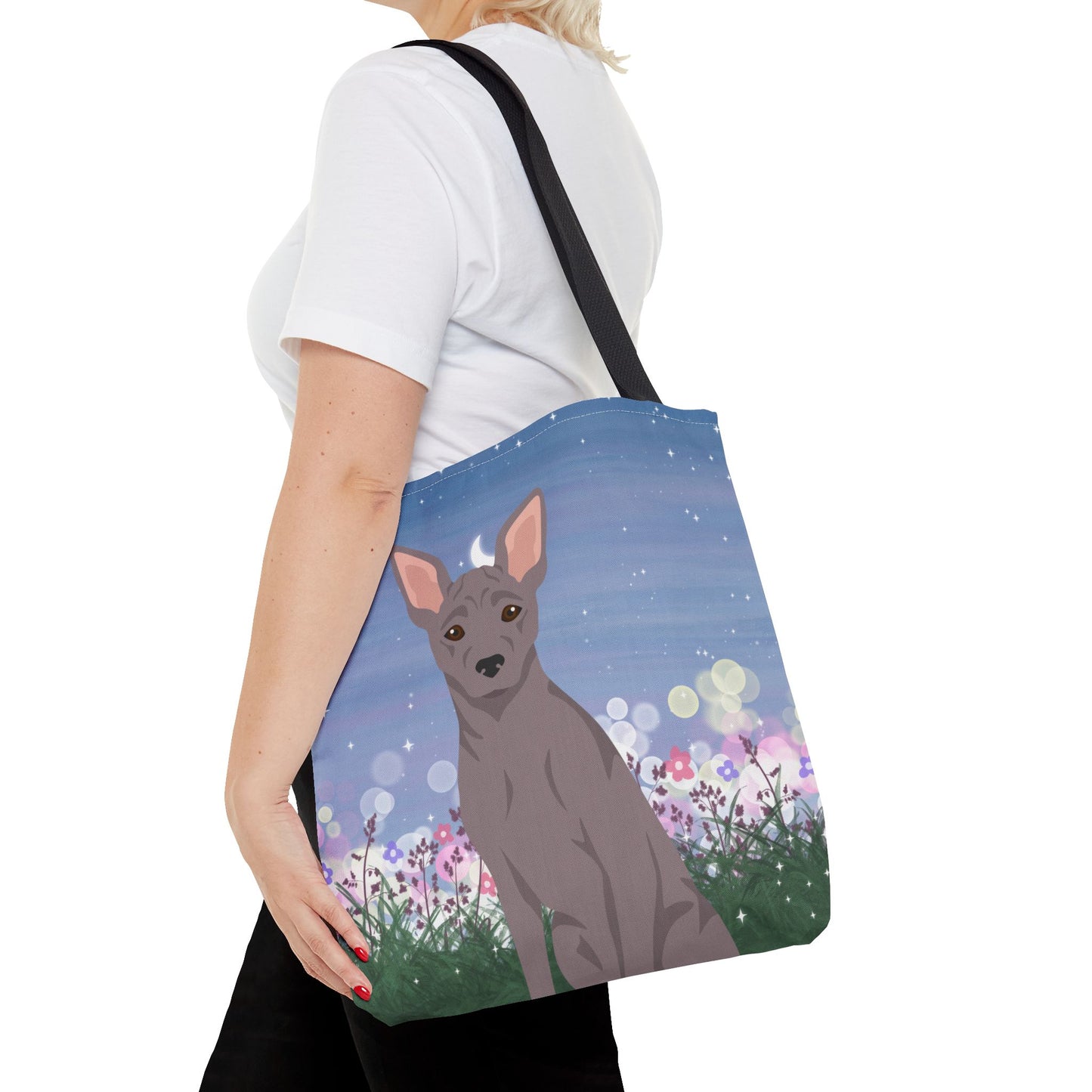 American Hairless Terrier Dog Tote Bag 16x16