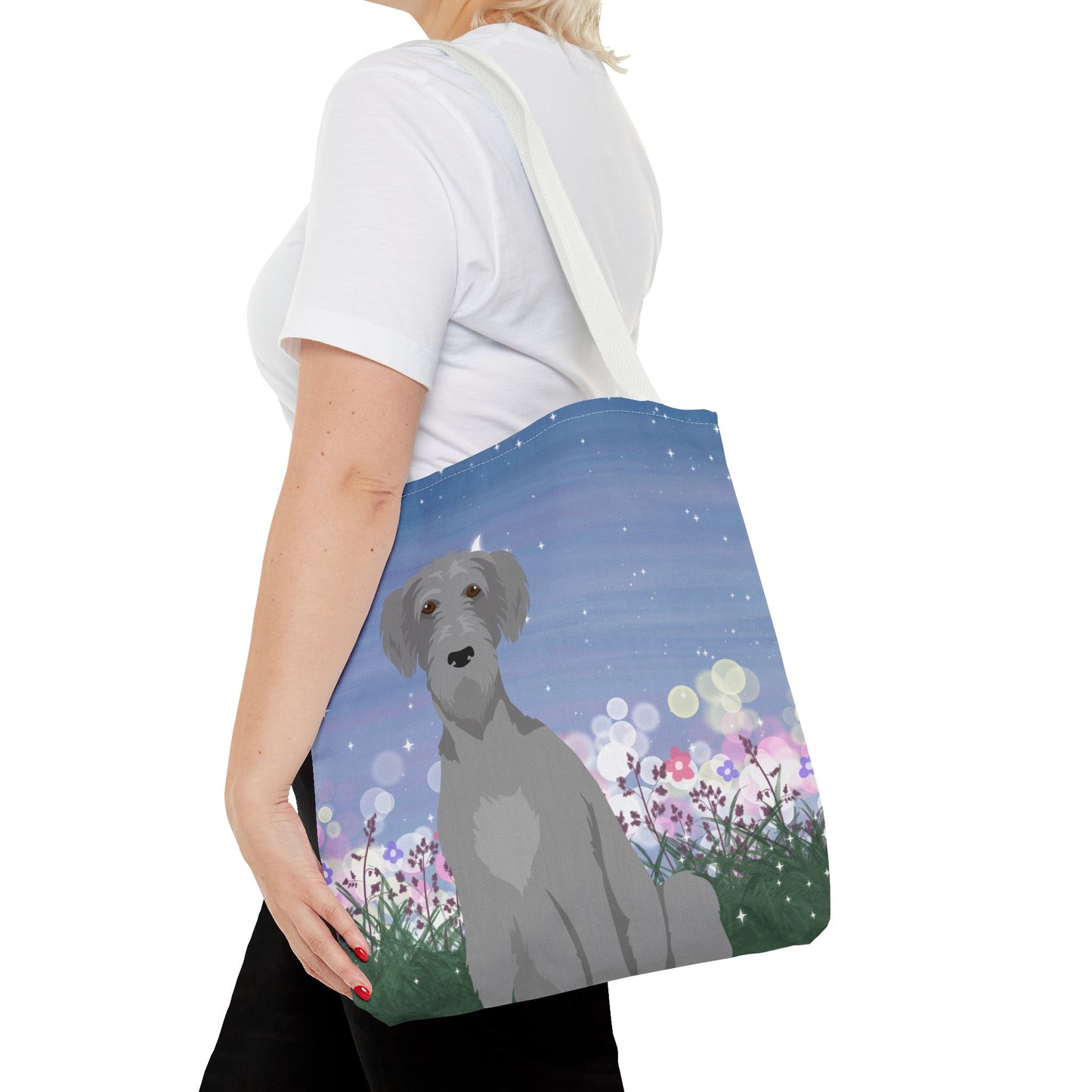 Irish Wolfhound Dog Tote Bag 16x16