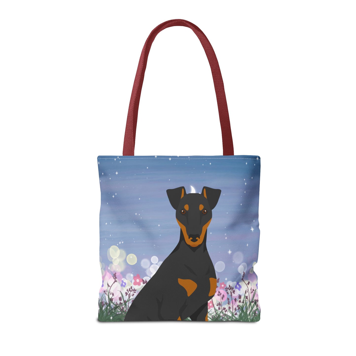 Manchester Terrier Dog Tote Bag 16x16