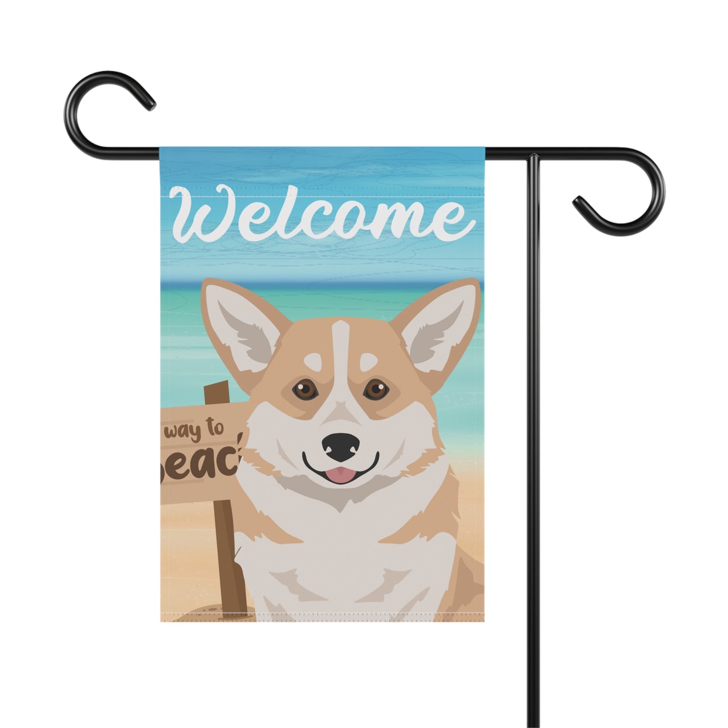 Pembroke Welsh Corgi Dog Garden Flag