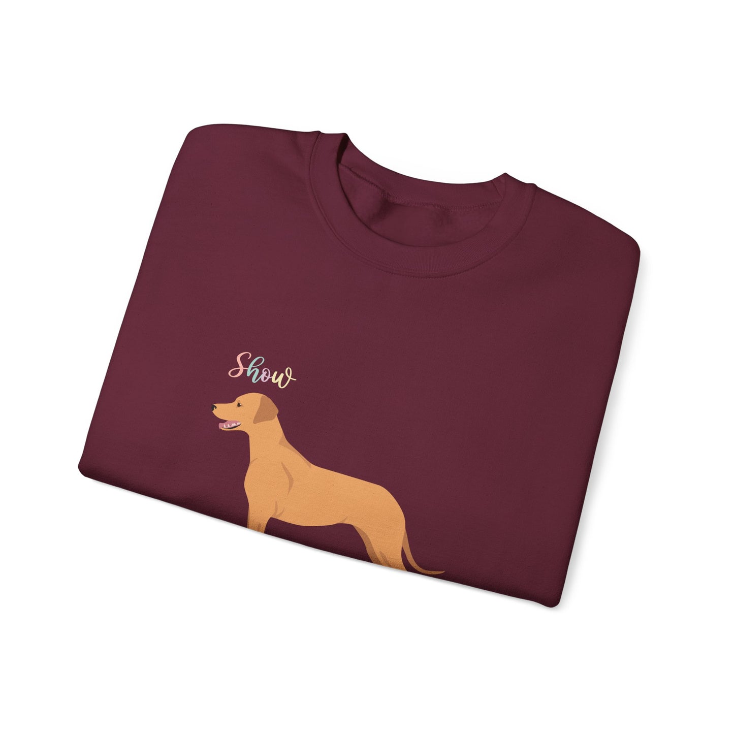 Rhodesian Ridgeback Dog Unisex Heavy Blend Crewneck Sweatshirt