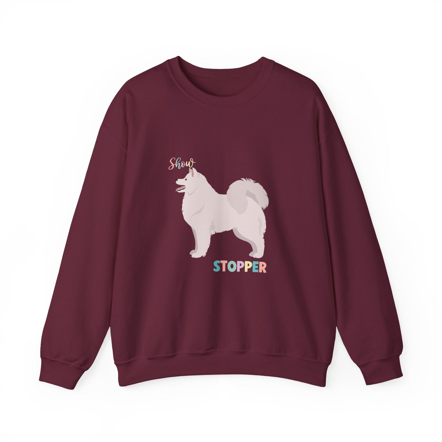 Samoyed Dog Unisex Heavy Blend Crewneck Sweatshirt