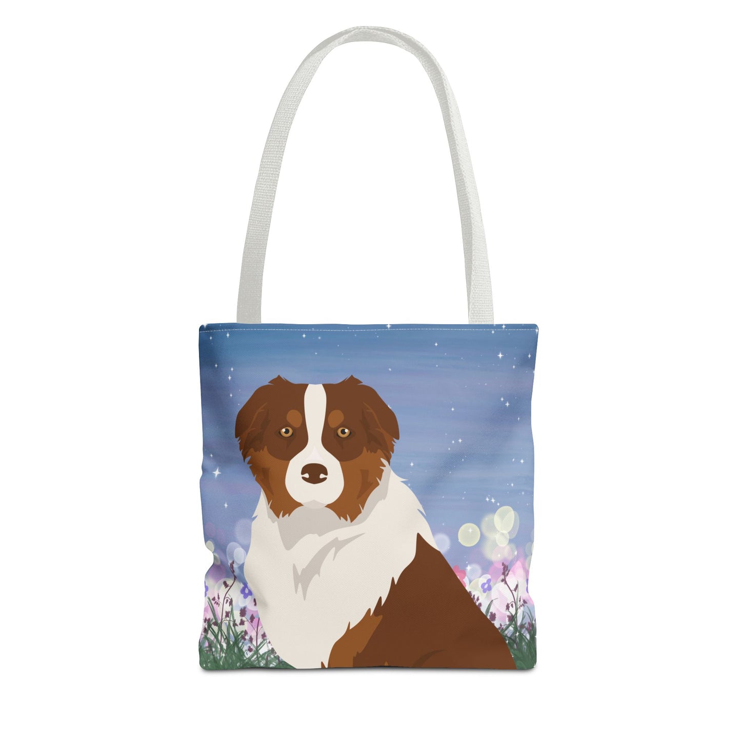 Australian Shepherd Dog Tote Bag 13x13