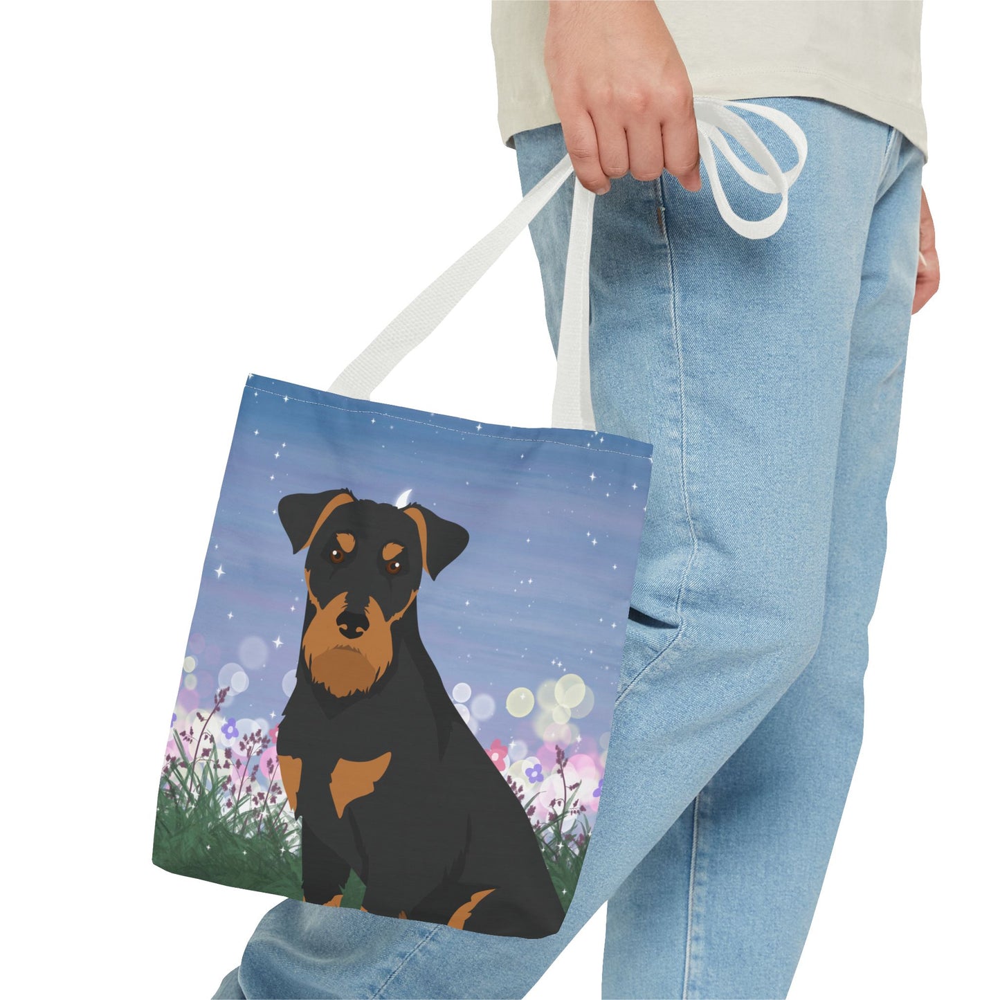 Jagdterrier Dog Tote Bag 13x13