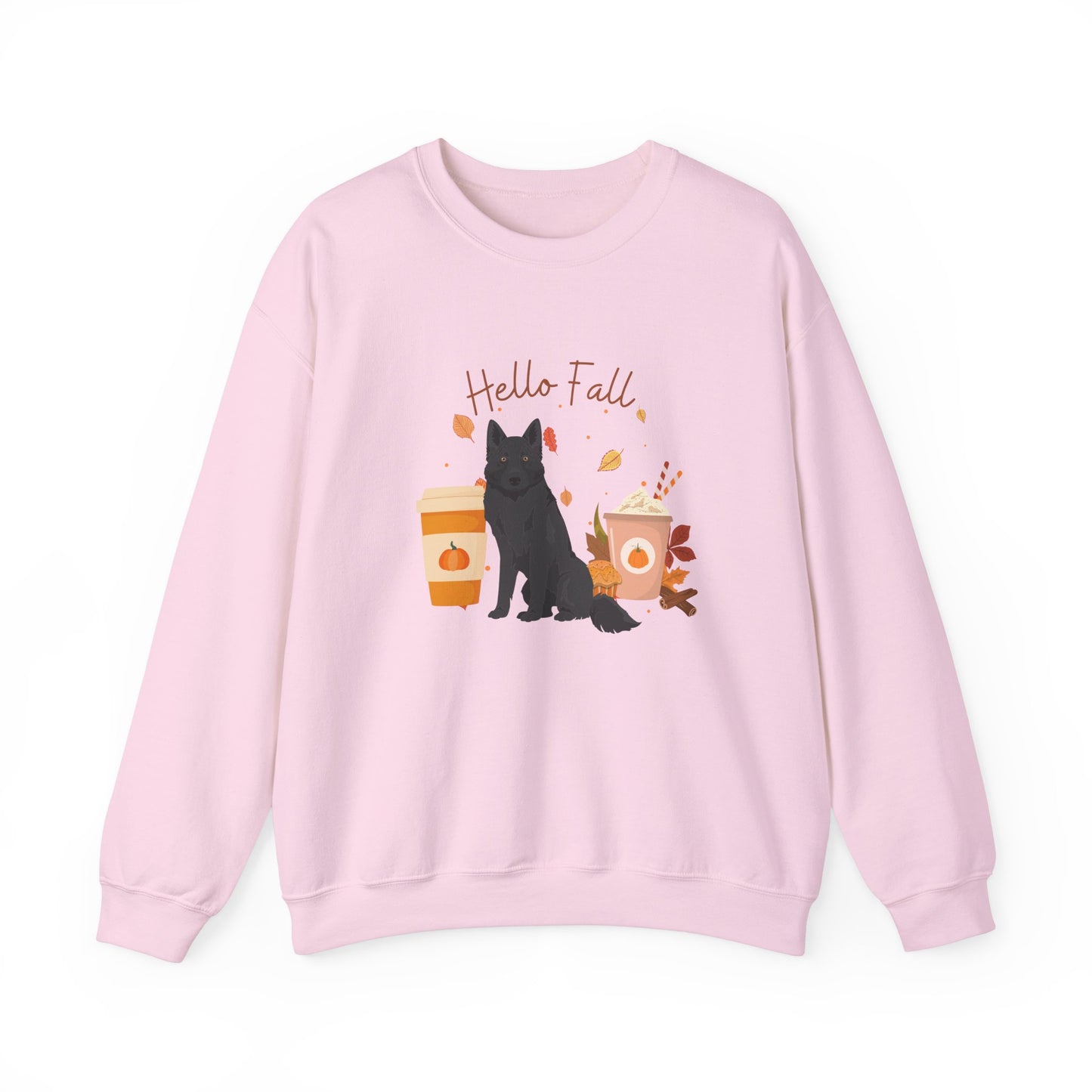 Blue Bay Shepherd Dog Fall Halloween Unisex Heavy Blend Crewneck Sweatshirt