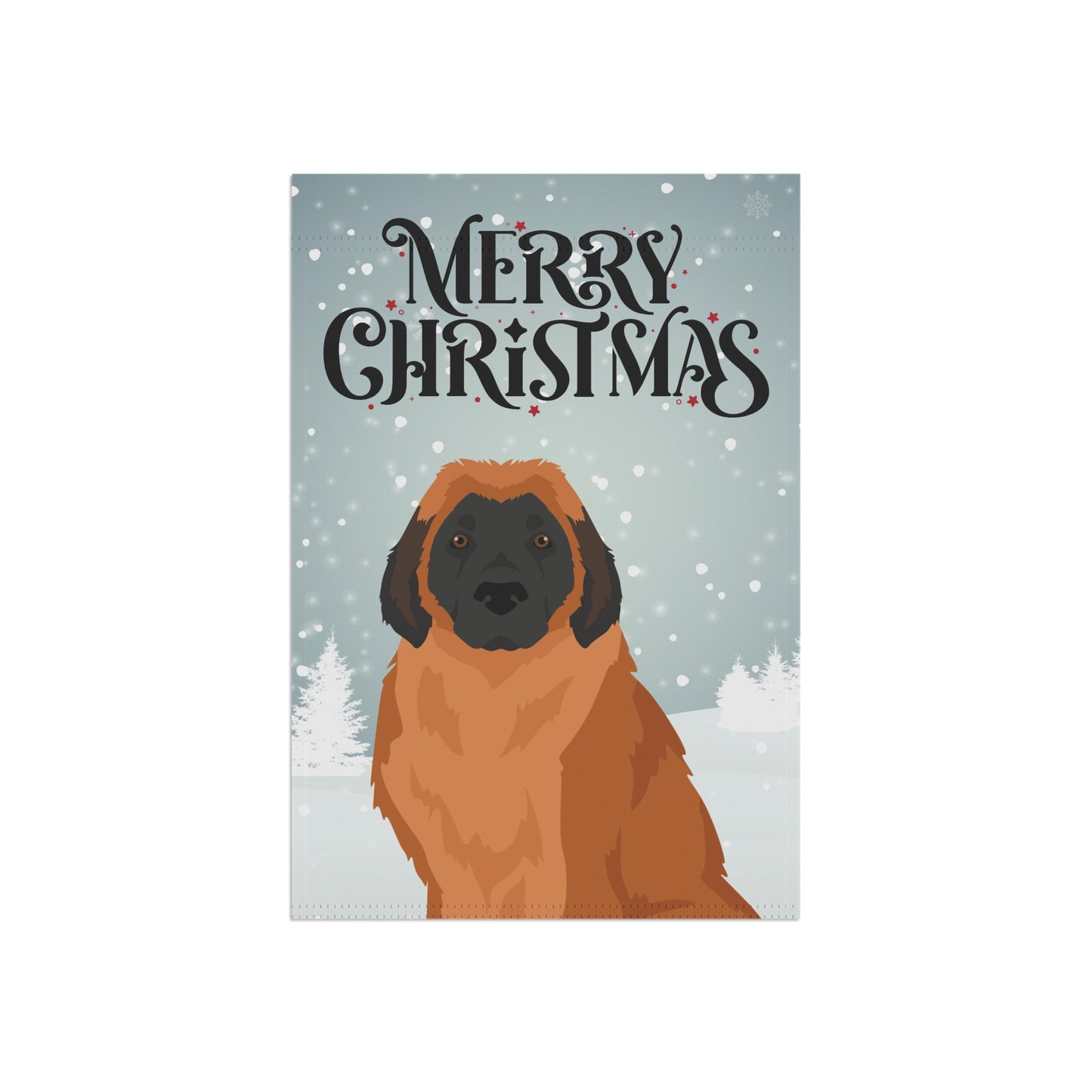 Leonberger Dog Garden Flag