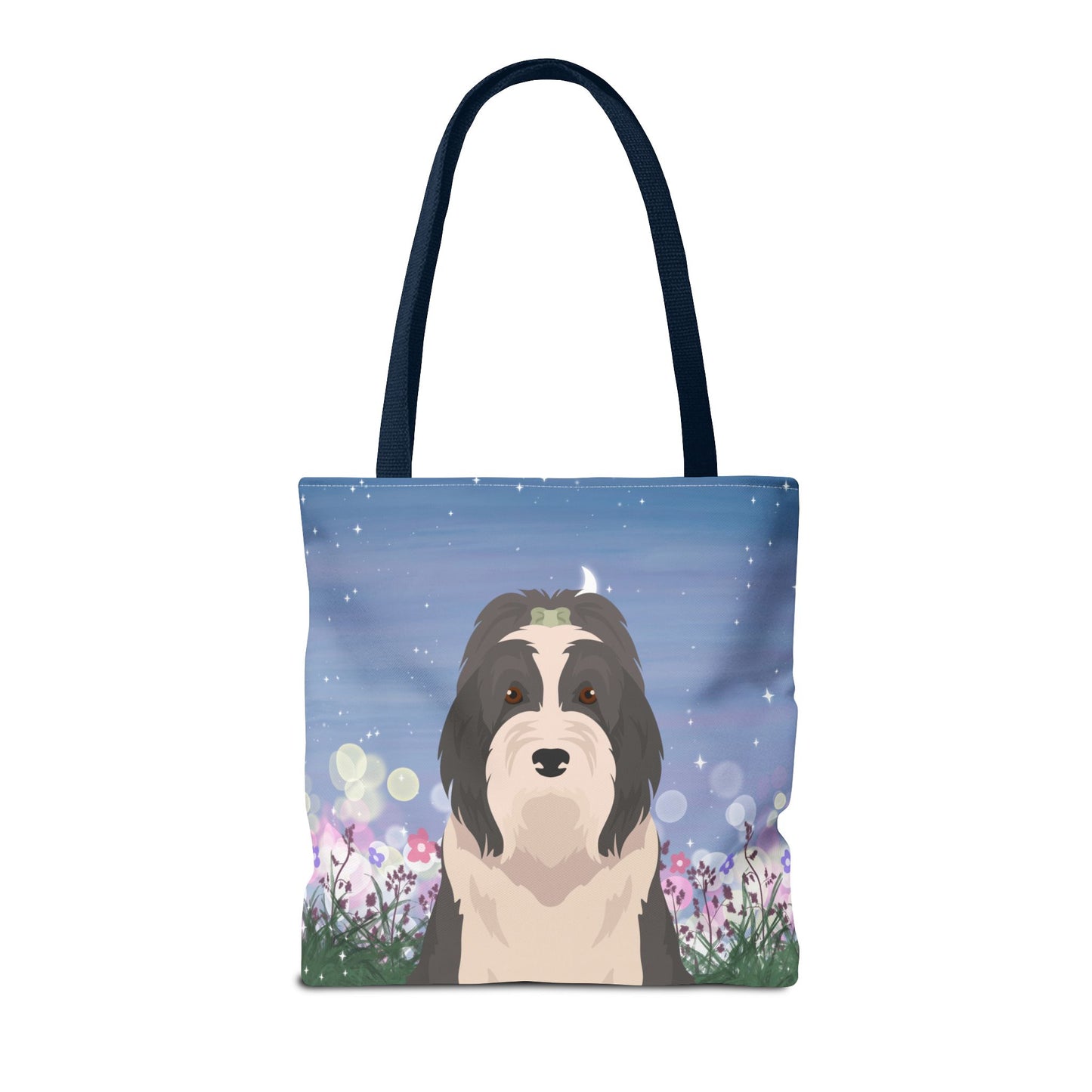 Bearded Collie Dog Tote Bag 16x16