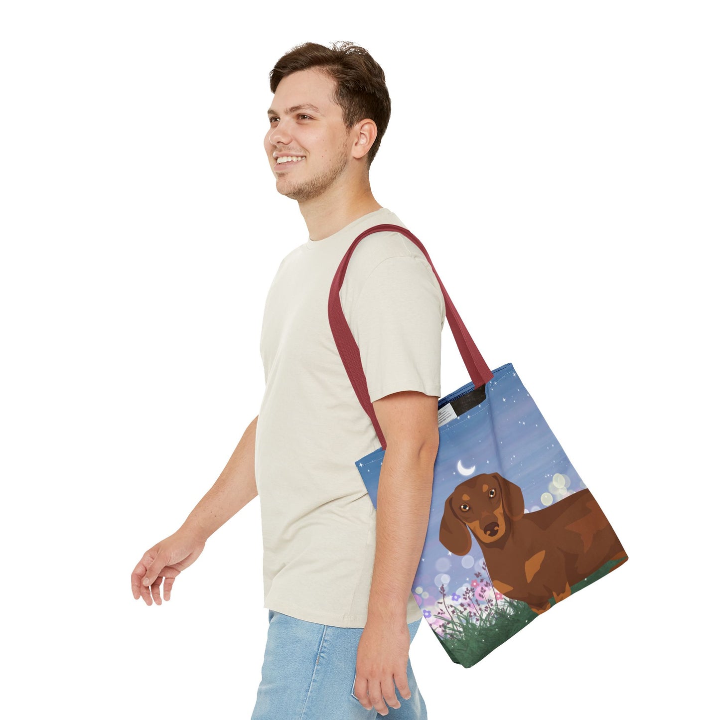 Dachshund Dog Tote Bag 16x16