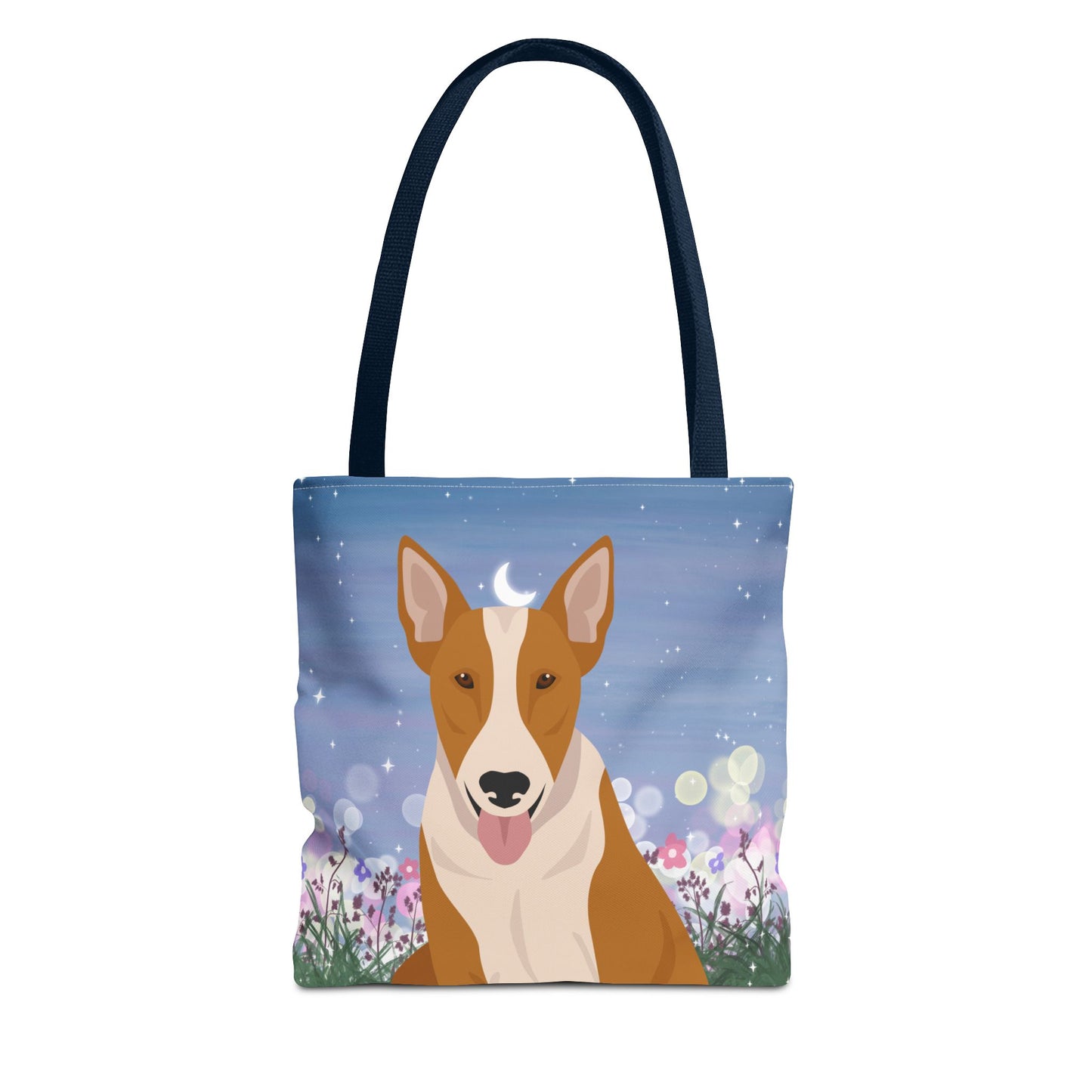 Bull Terrier Dog Tote Bag 13x13