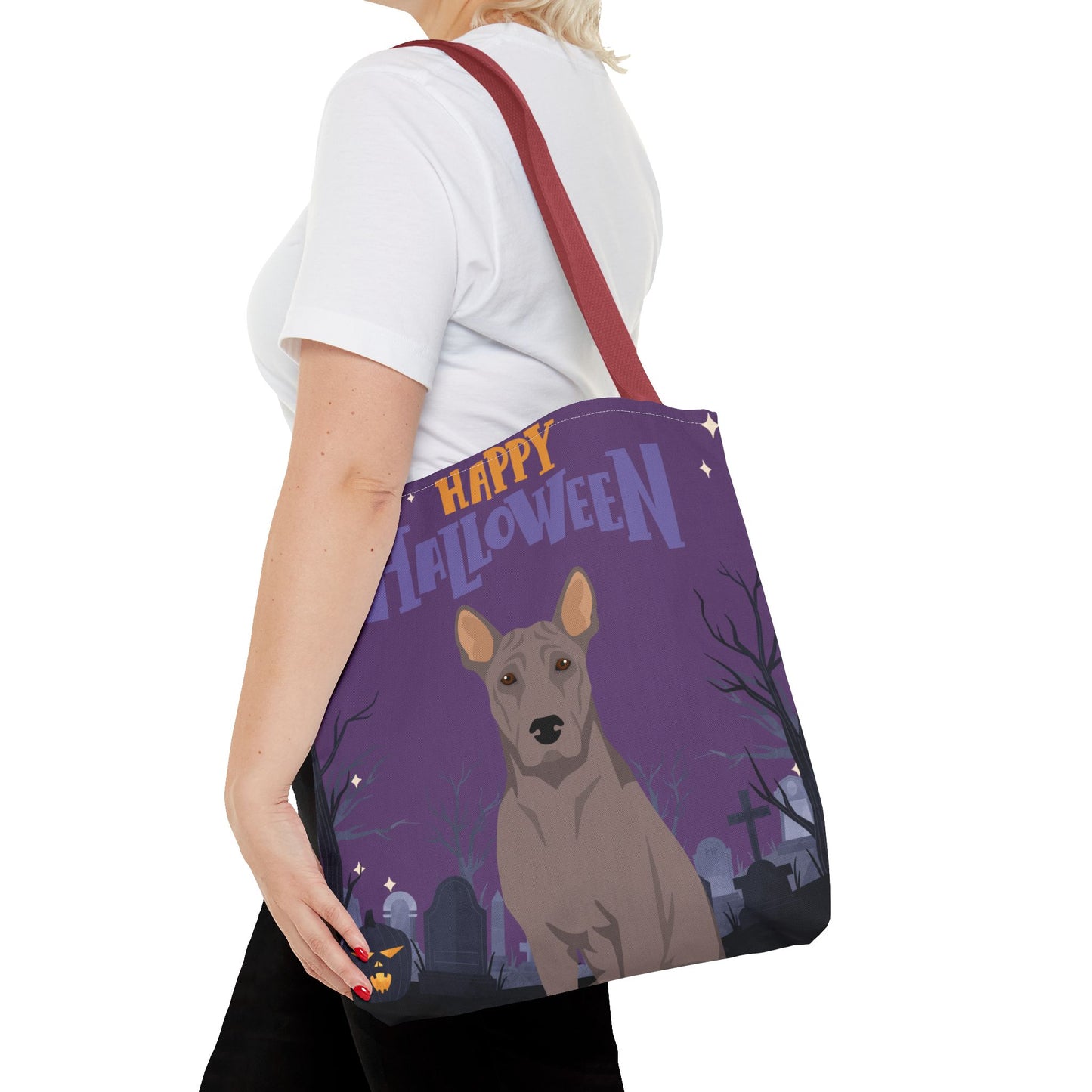 Thai Ridgeback Dog Happy Halloween Tote Bag 16x16