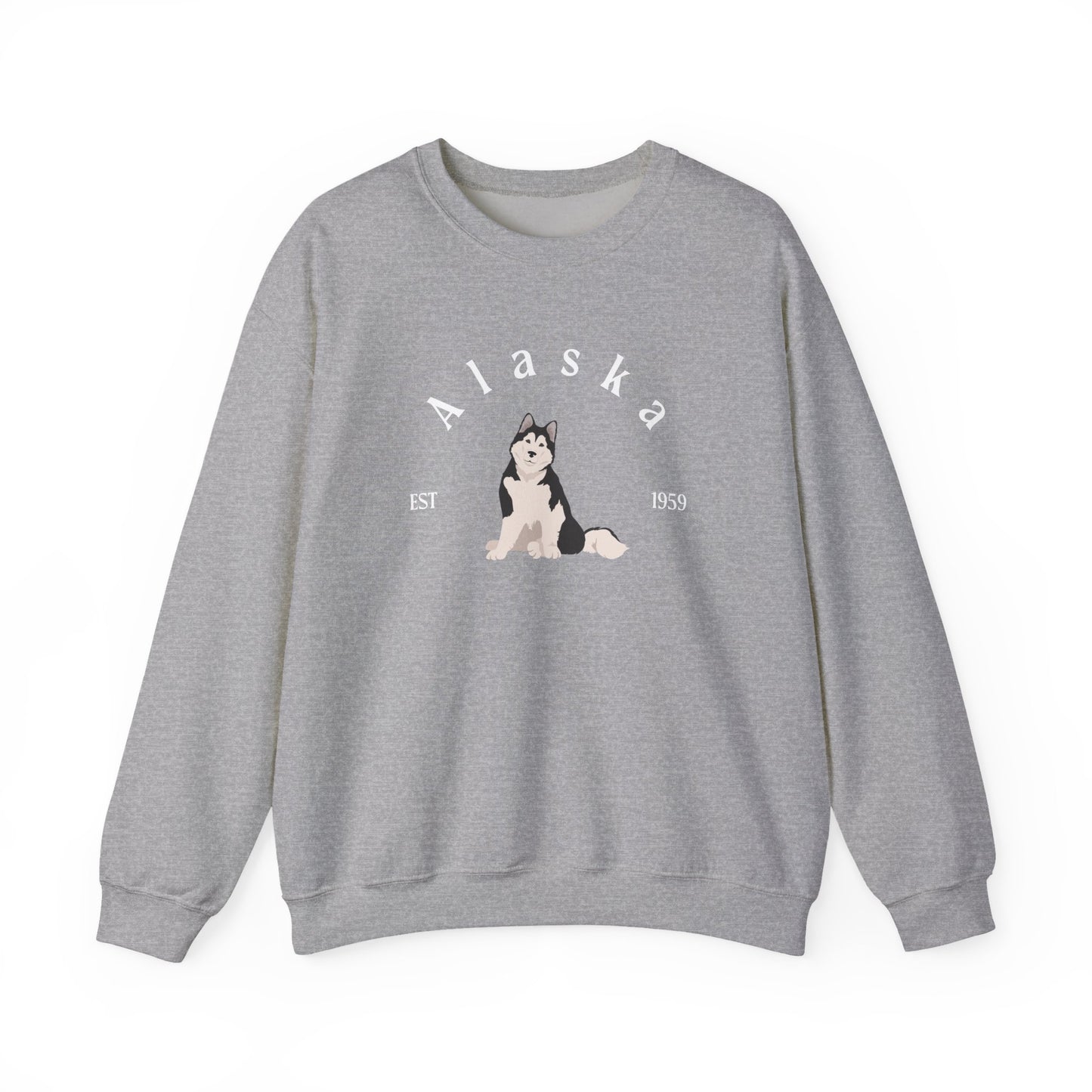 Alaskan Malamute State Dogs Unisex Heavy Blend Crewneck Sweatshirt