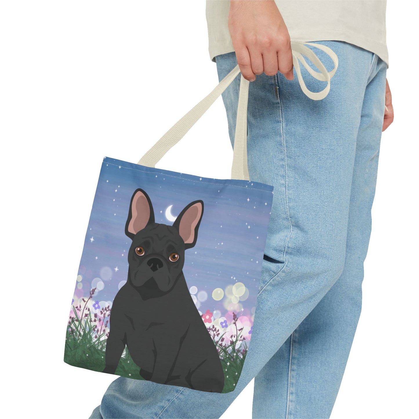 French Bulldog Dog Tote Bag 13x13