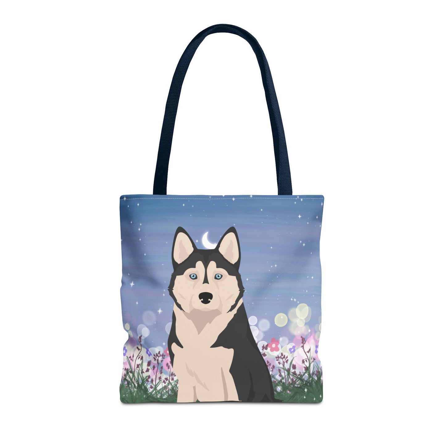 Alaskan Husky Dog Tote Bag 16x16