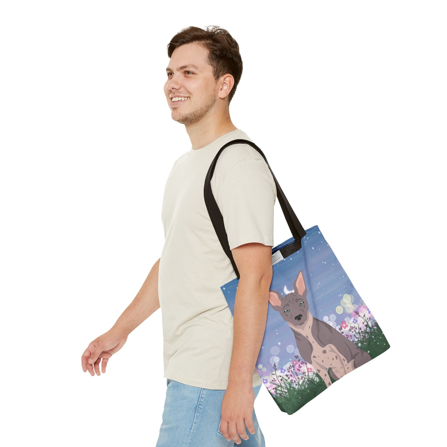 American Hairless Terrier Dog Tote Bag 16x16