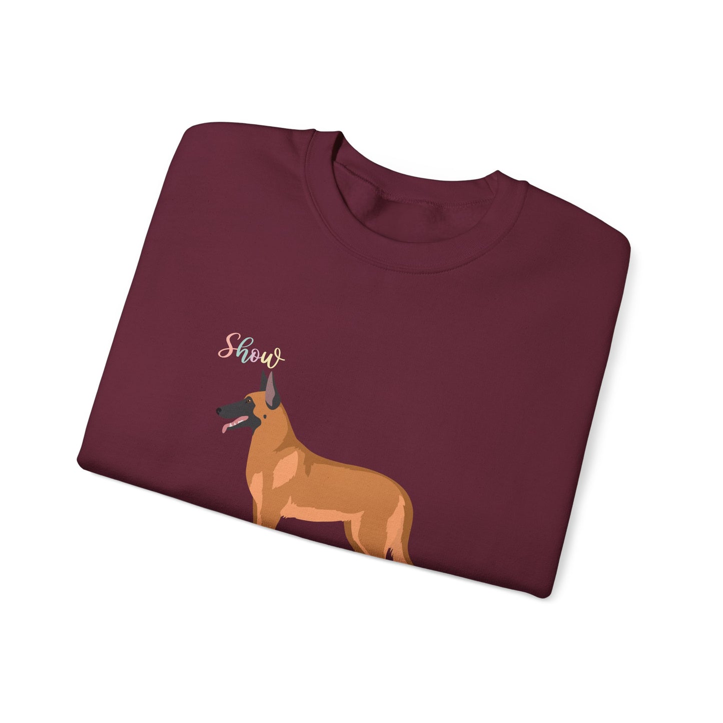 Belgian Malinois Dog Unisex Heavy Blend Crewneck Sweatshirt
