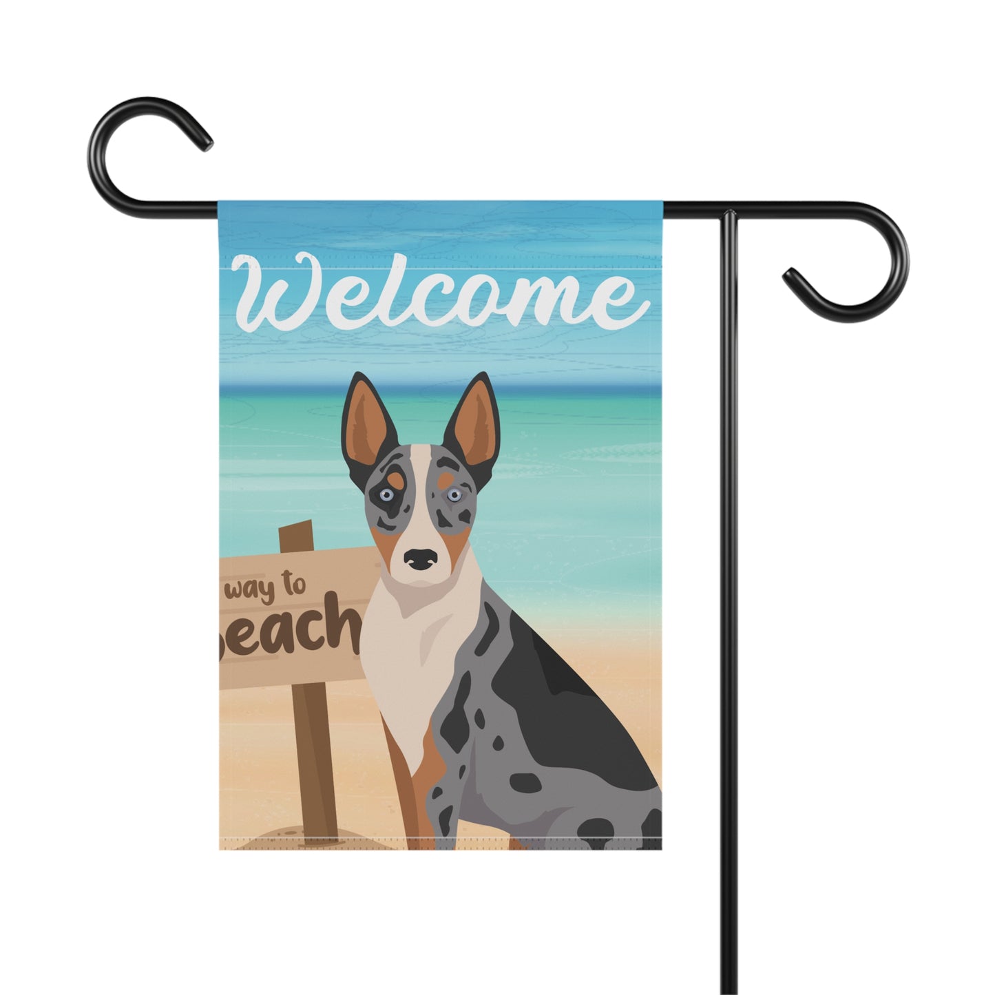 Australian Koolie Dog Garden Flag