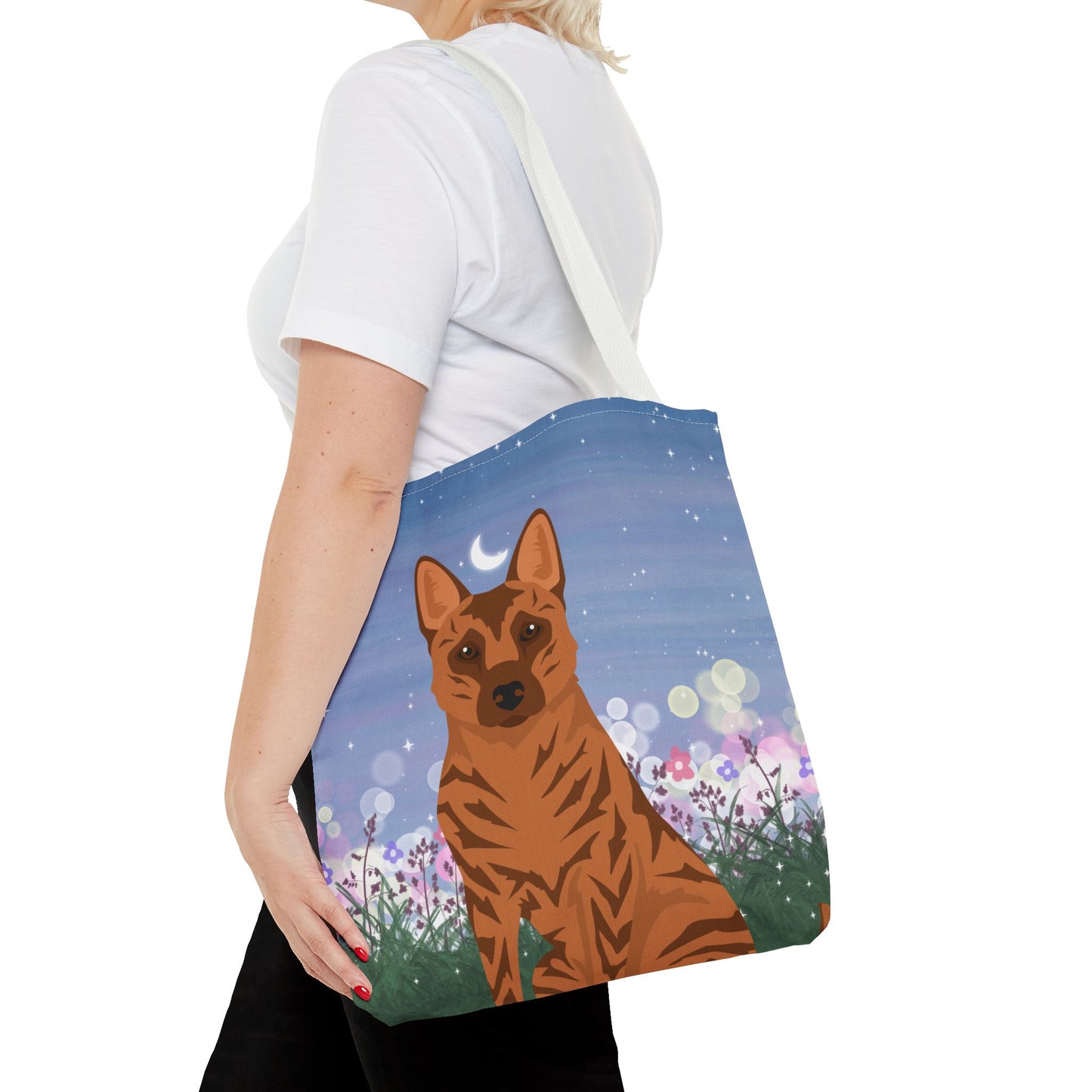 Kai Ken Dog Tote Bag 16x16
