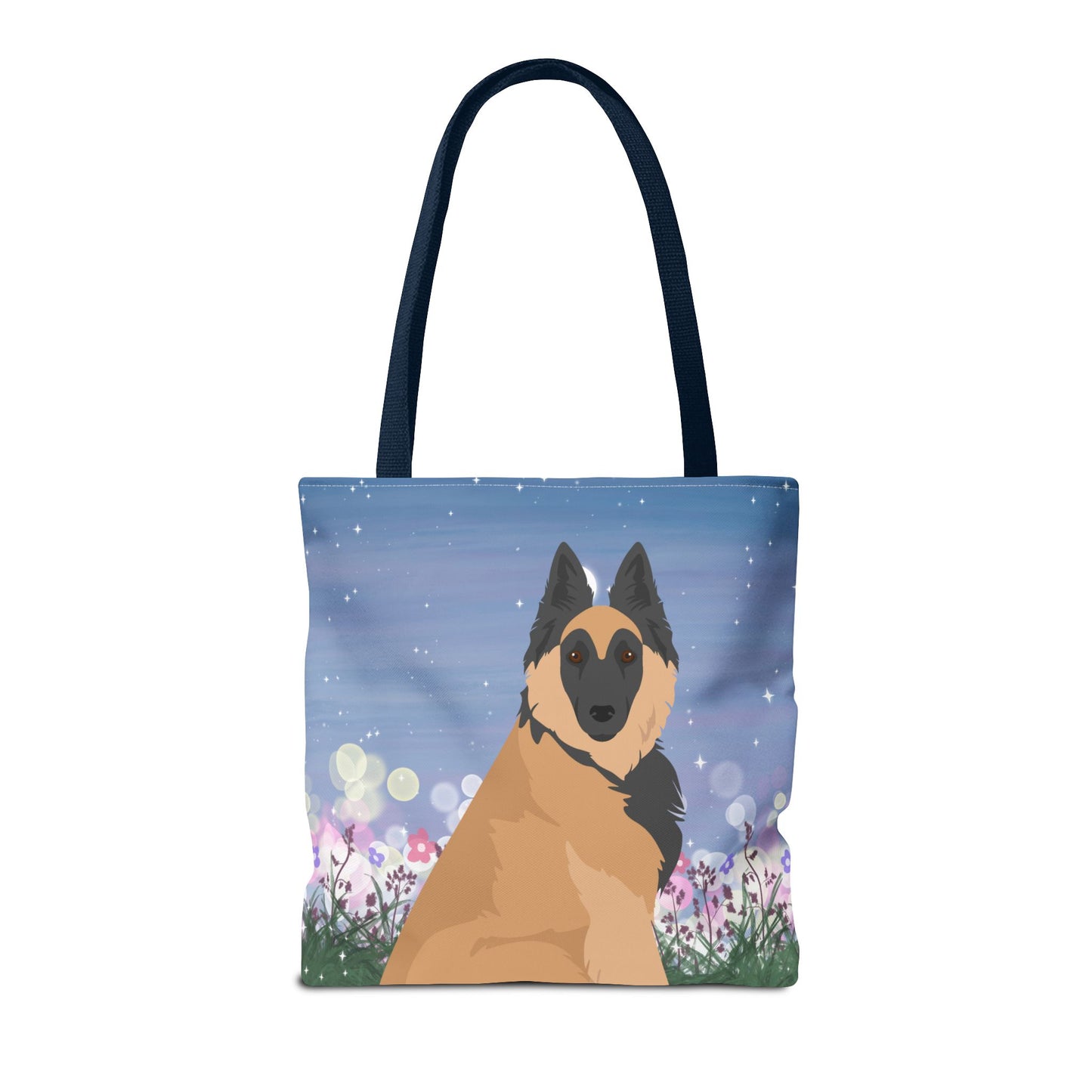 Belgian Tervuren Dog Tote Bag 16x16