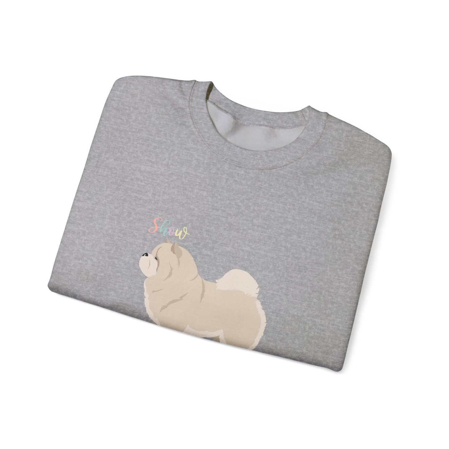 Chow Chow Dog Unisex Heavy Blend Crewneck Sweatshirt