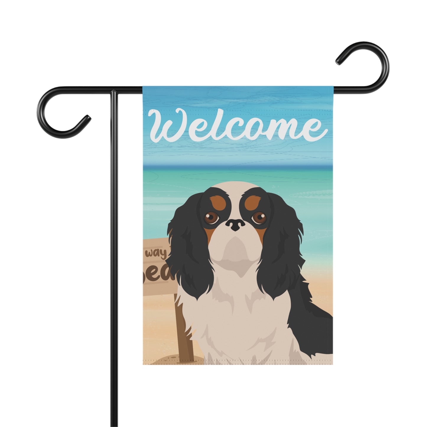 English Toy Dog Garden Flag