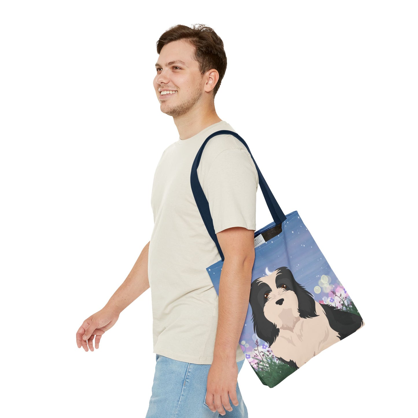 Havanese Dog Tote Bag 16x16