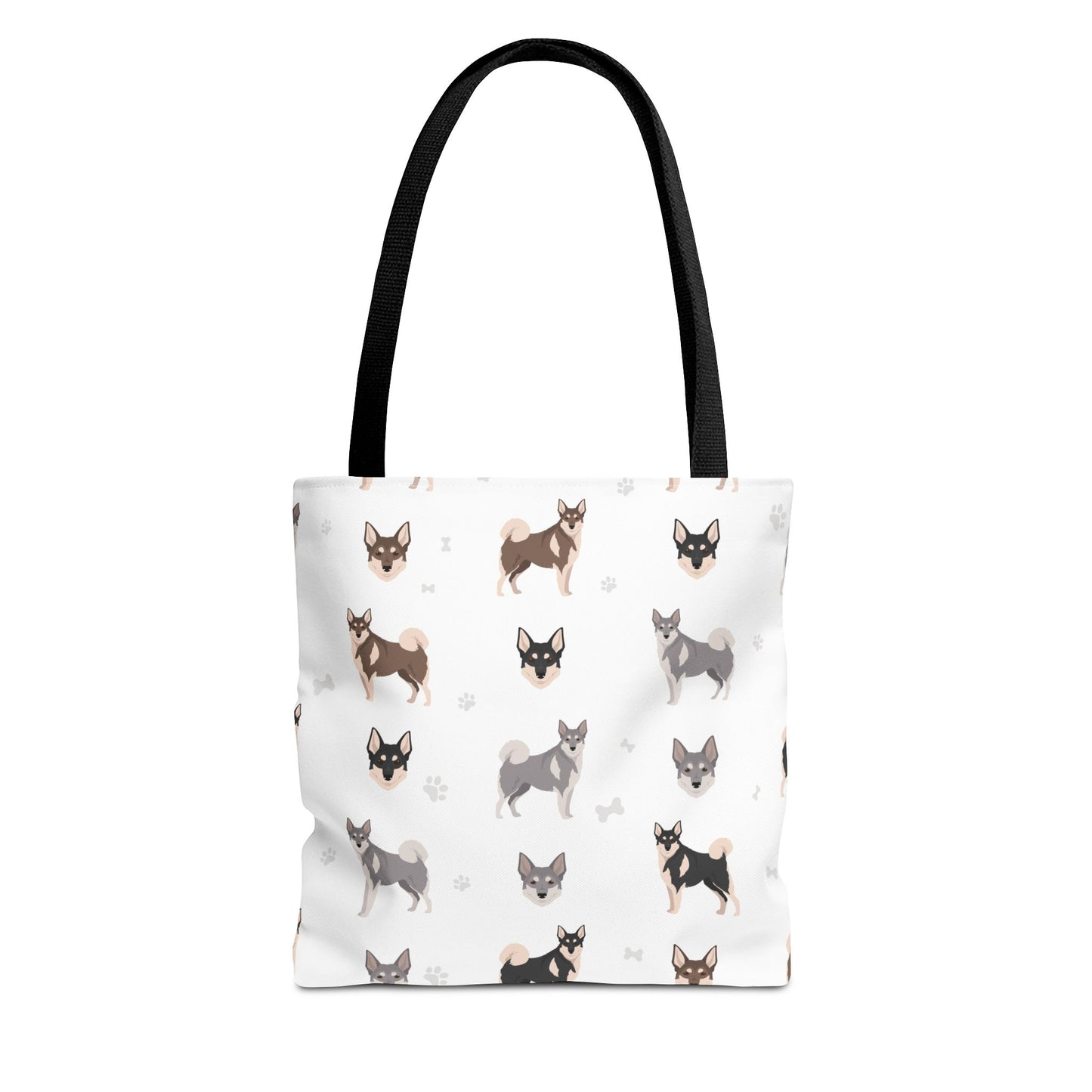 Swedish Elkhound Dog Tote Bag, Pyrenees Dog Mom Gift