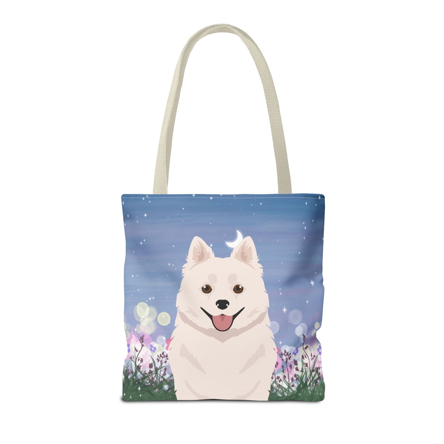 American Eskimo Dog Dog Tote Bag 16x16