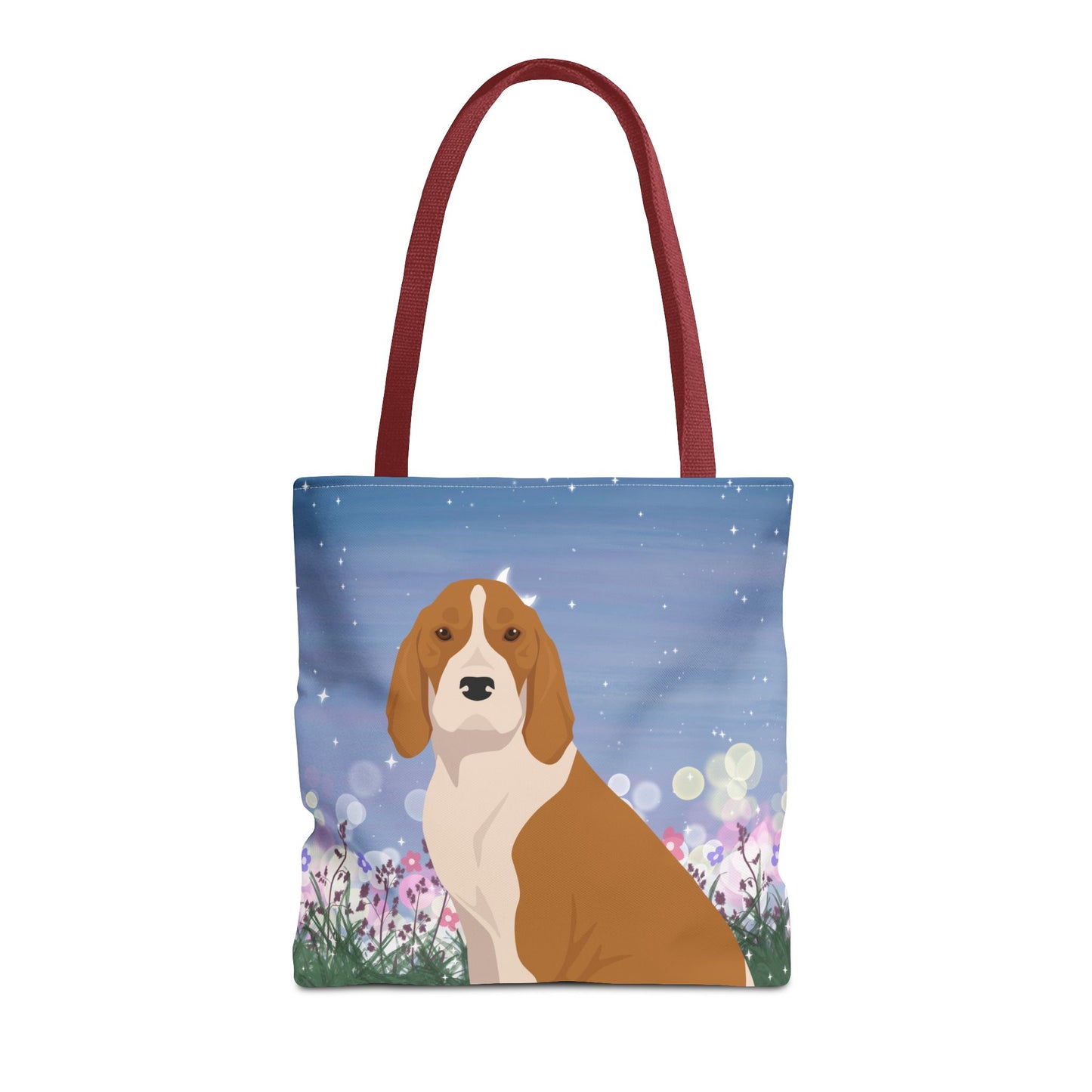 American English Coonhound Dog Tote Bag 16x16