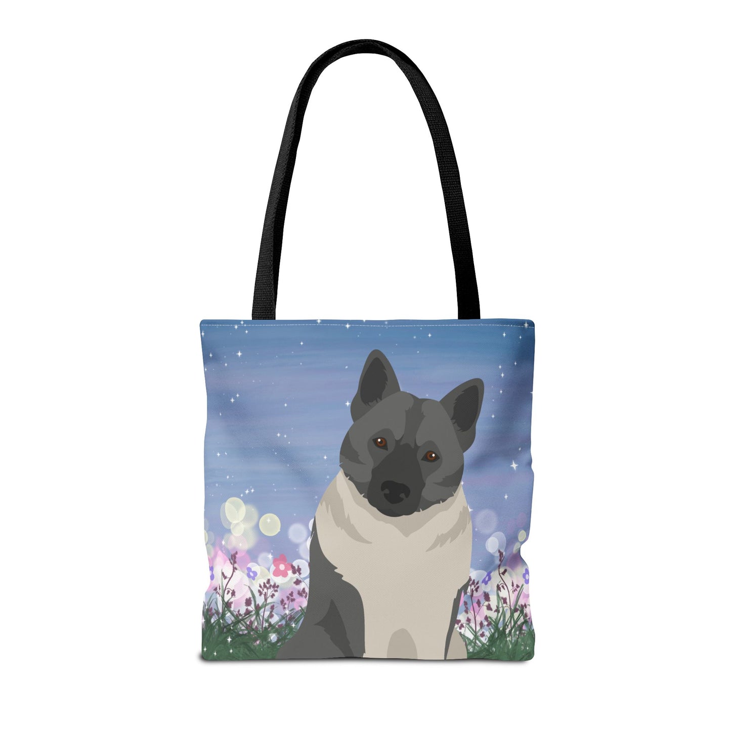 Norwegian Lundehund Dog Tote Bag 16x16