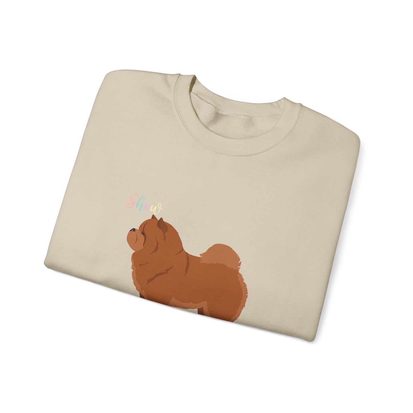 Chow Chow Dog Unisex Heavy Blend Crewneck Sweatshirt