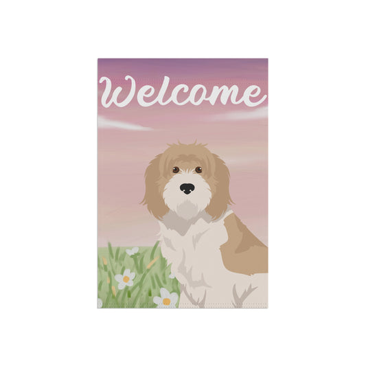 Grand Basset Griffon Vendeen Dog Welcome Garden Flag