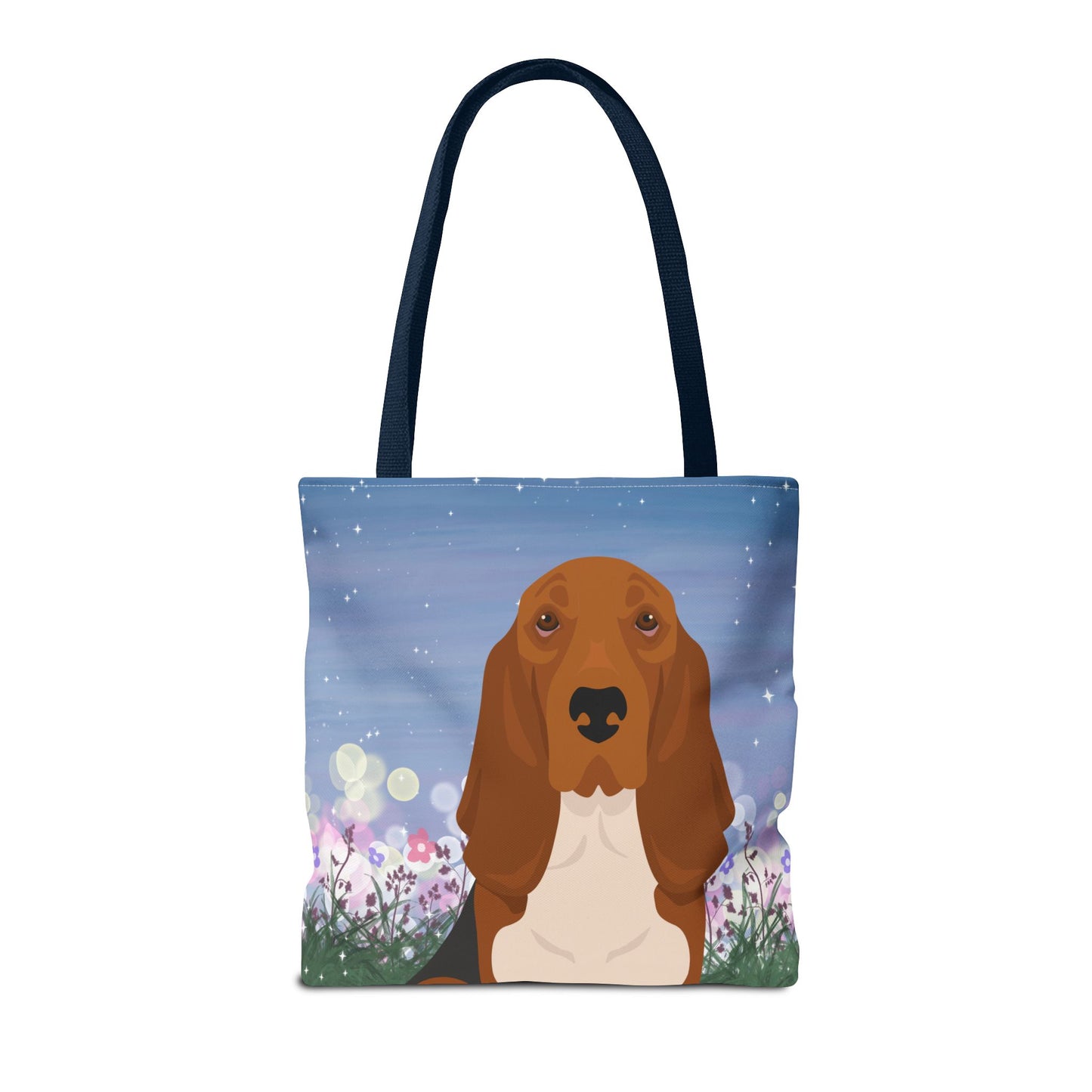 Basset Hound Dog Tote Bag 16x16