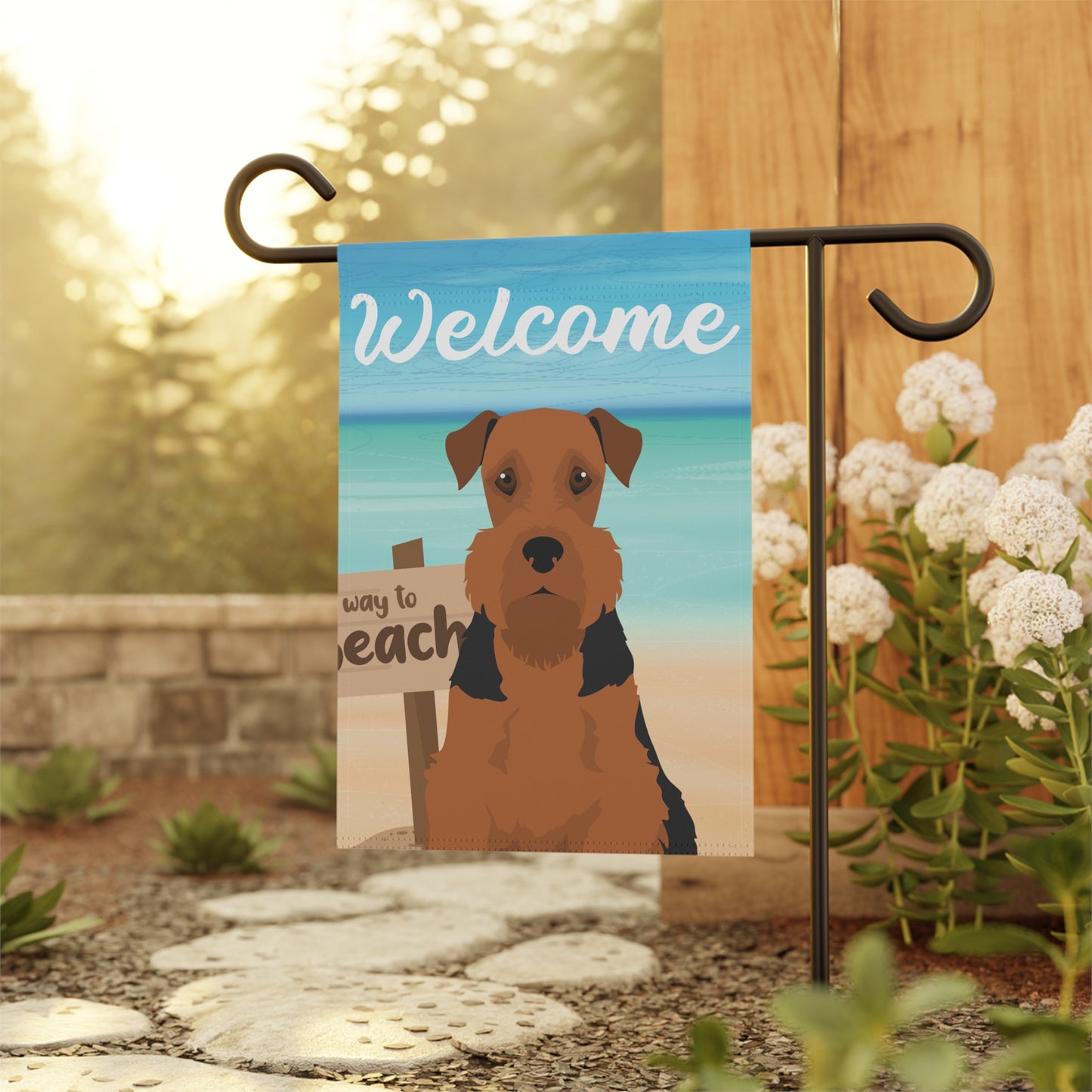 Airedale Terrier Dog Garden Flag