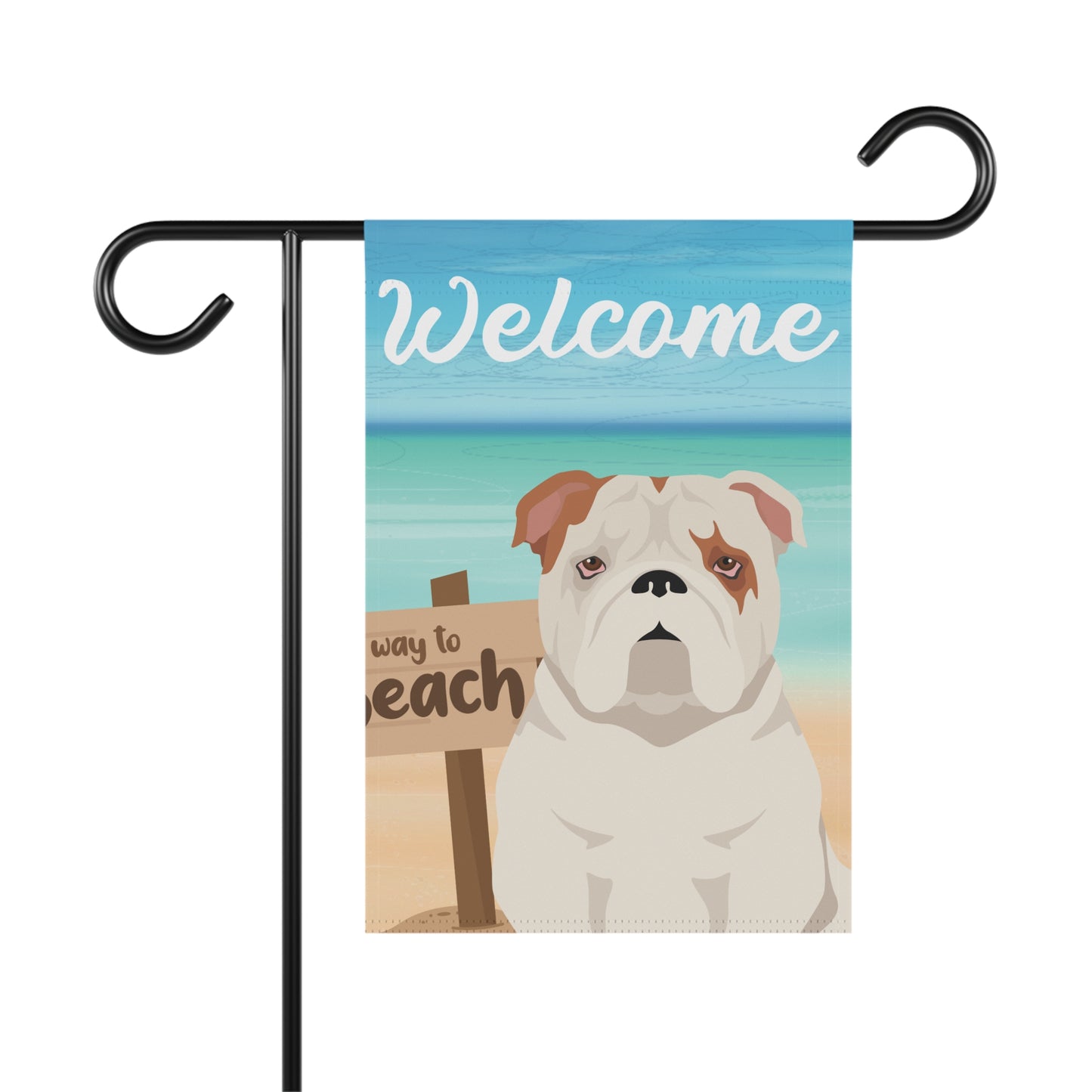 Bulldog Dog Garden Flag