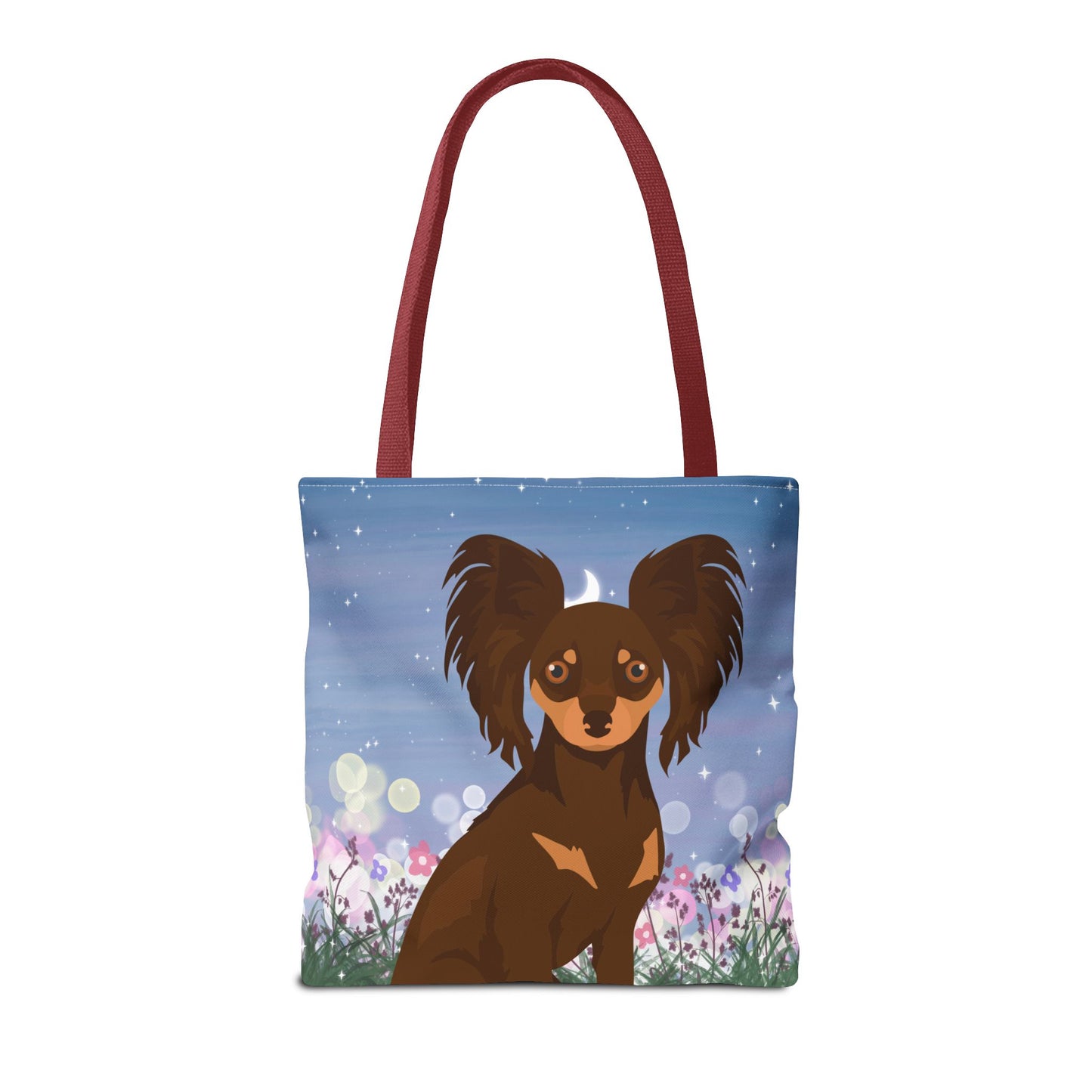 Russian Toy Terrier Dog Tote Bag 16x16