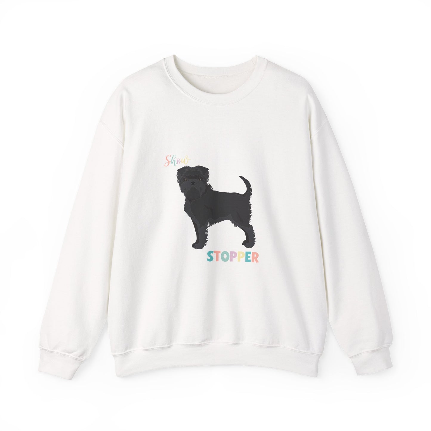 Affenpinscher Dog Unisex Heavy Blend Crewneck Sweatshirt