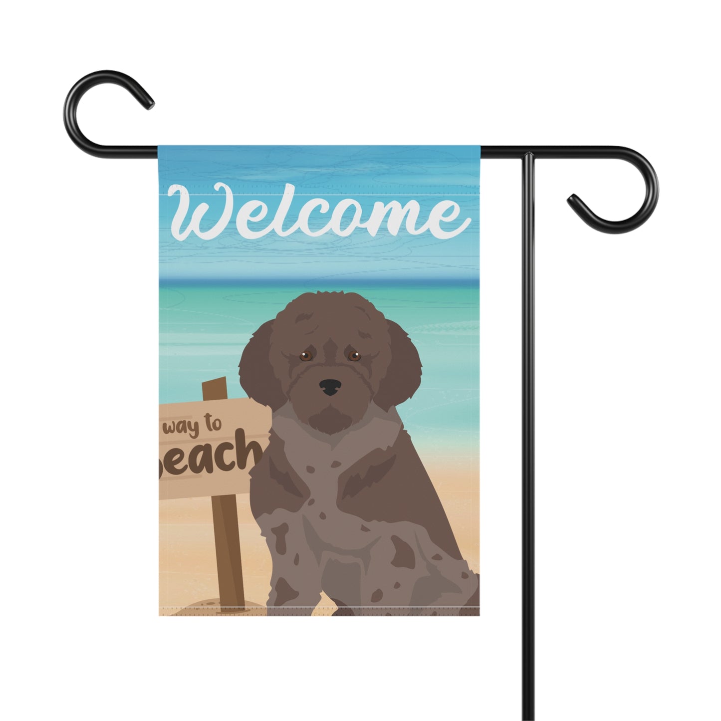 Lagotto Romagnolo Dog Garden Flag