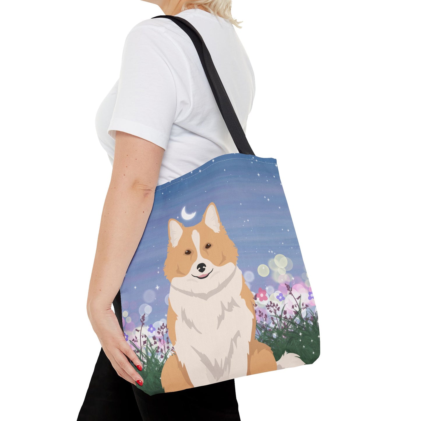 Icelandic Sheepdog Dog Tote Bag 16x16