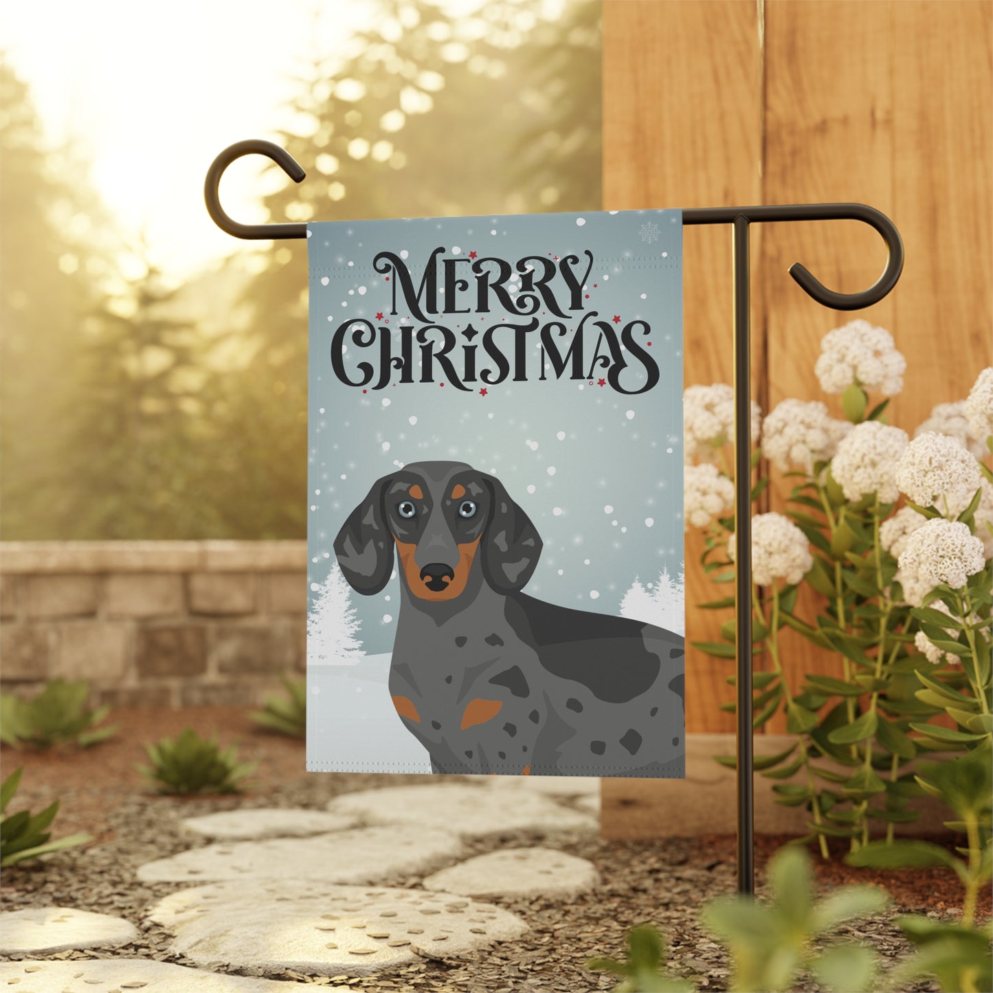 Dachshund Dog Garden Flag